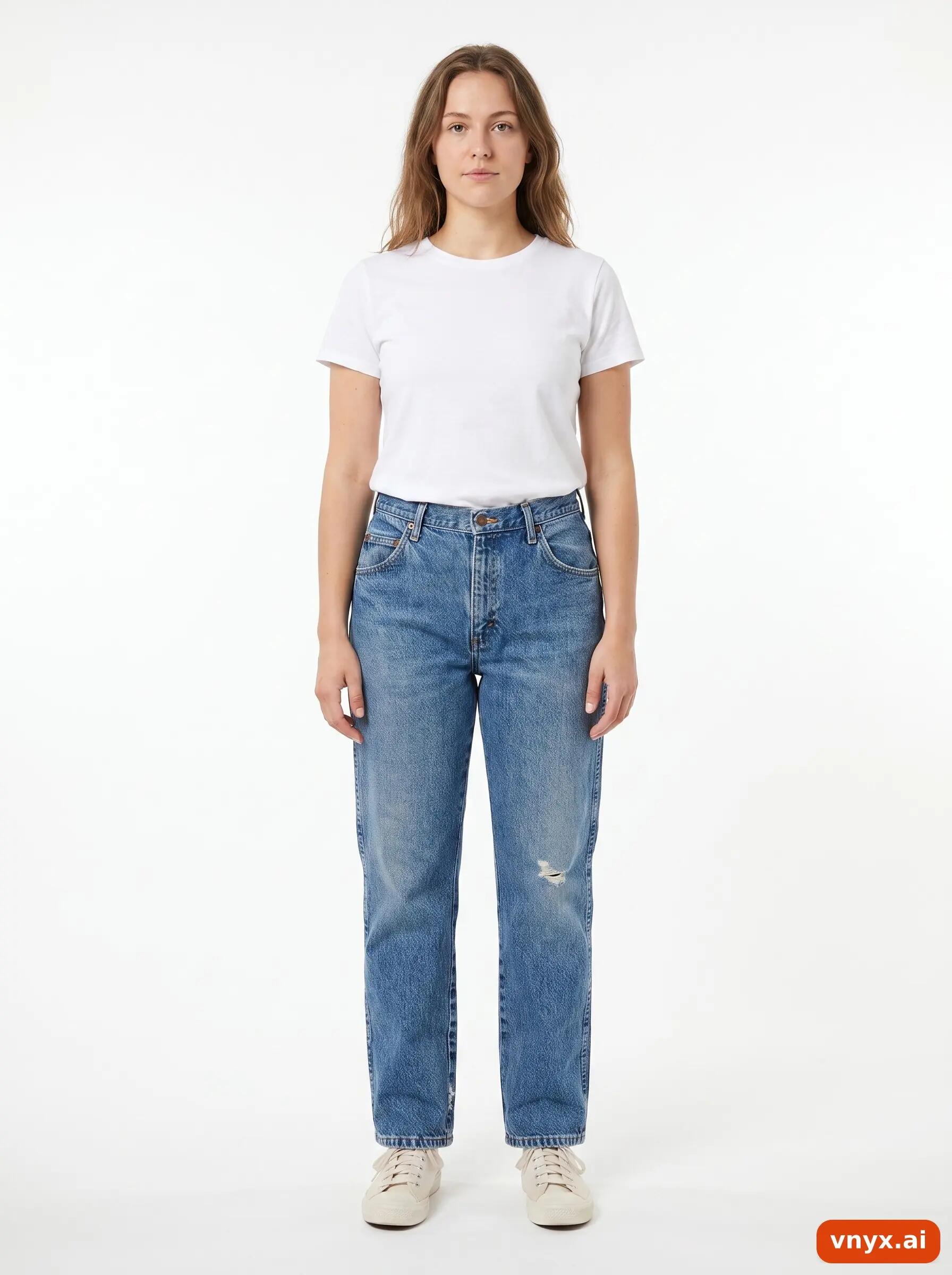 Second Life - Vintage Wrangler Blue Jeans Women W36 L30 3/6