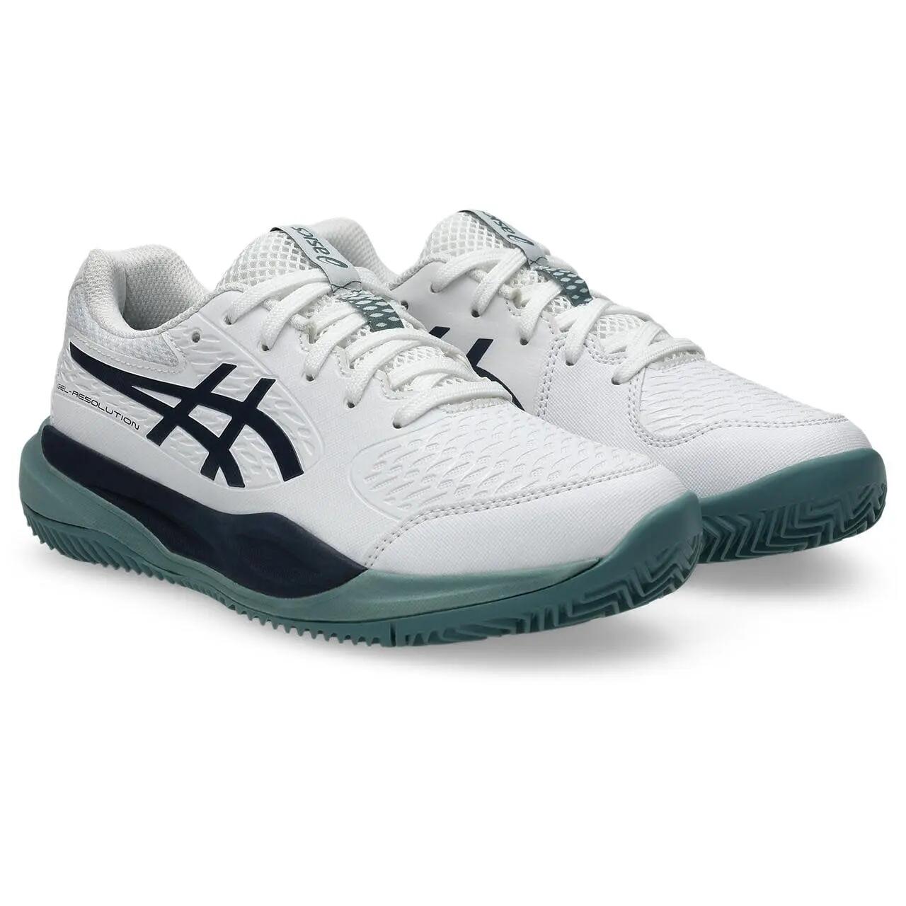 ASICS Gel-Resolution X Clay GS - White/Midnight 2/7