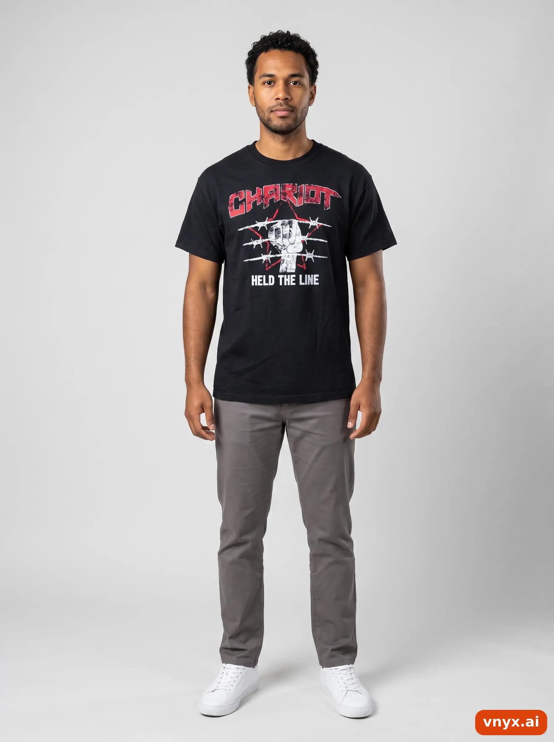 Second Life - Vintage Gildan Black T-Shirt Men M 3/6