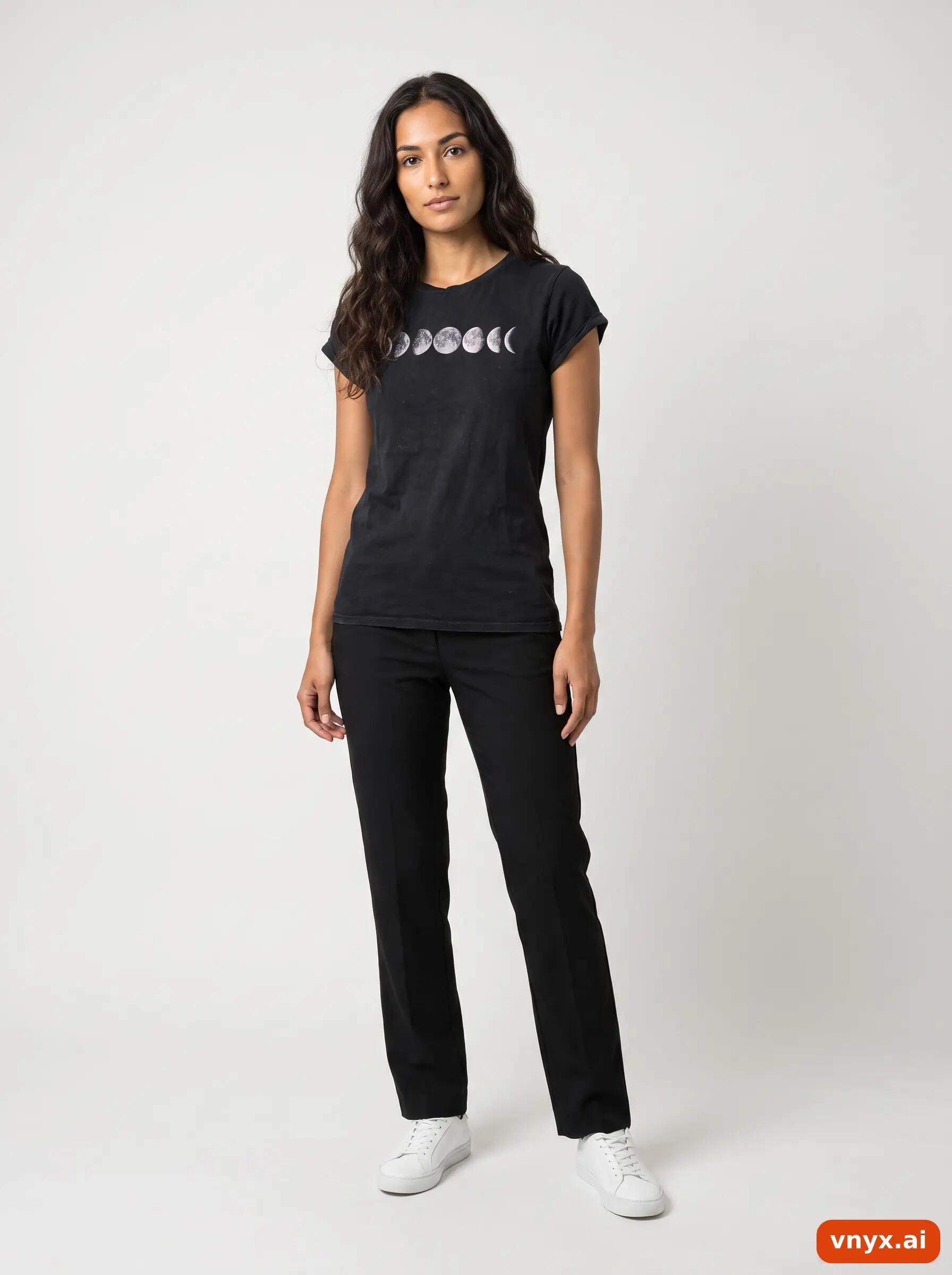Second Life - Vintage Gildan Black T-Shirts Women S 3/6