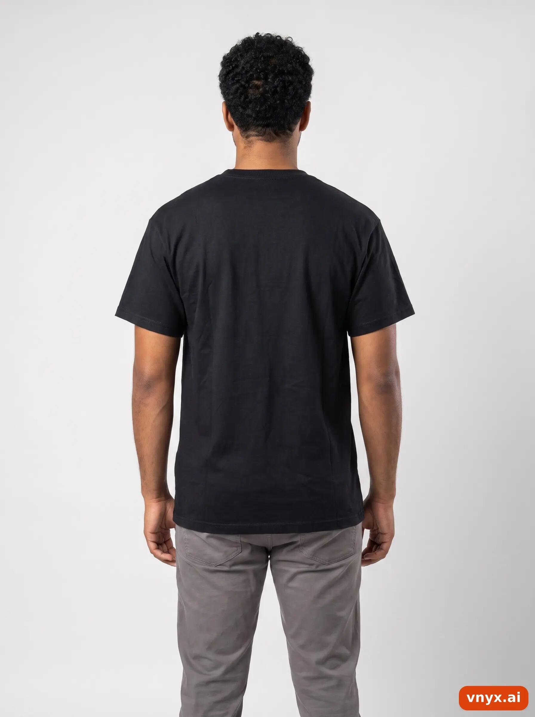 Second Life - Vintage Gildan Black T-Shirt Men M 2/6