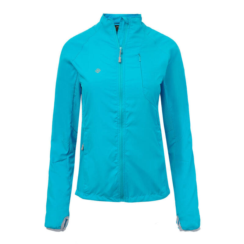 Cortavientos Mujer Isona chaqueta montaña trekking deportiva ligera running tallas xs2xl izas y repelente al