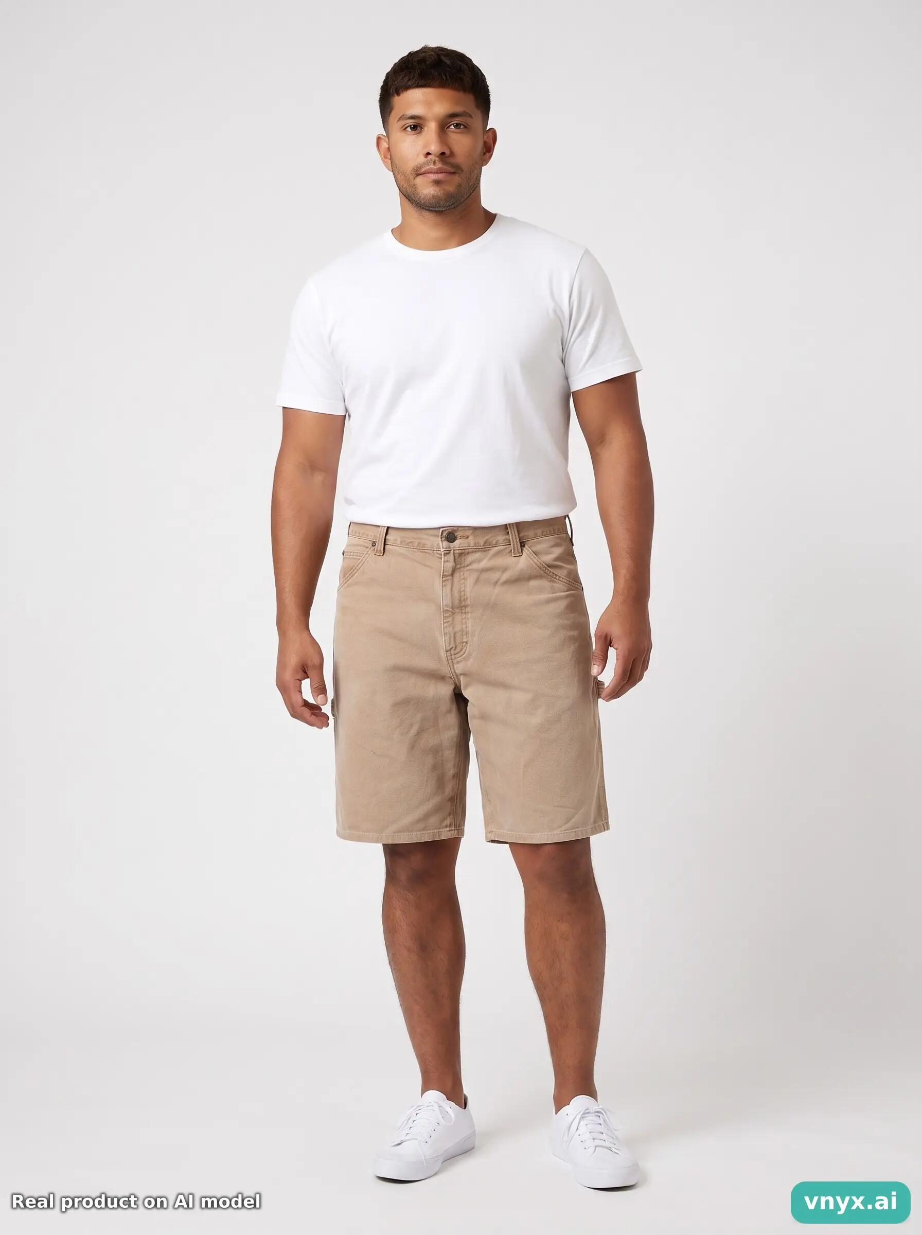Second Life - Vintage Dickies Beige Shorts Men W34 6/6