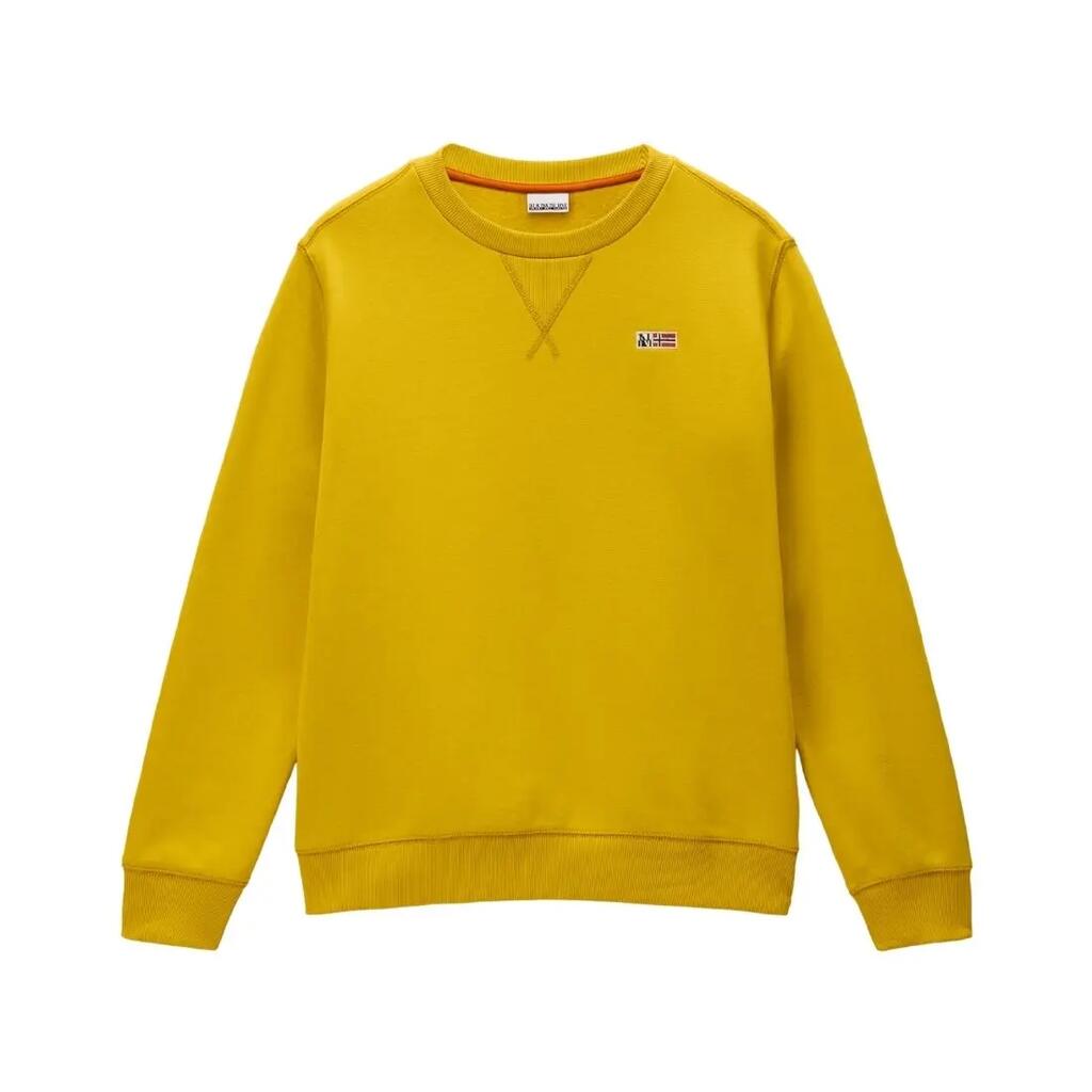 Napapijri Buri men's winter sweatshirt - yellow