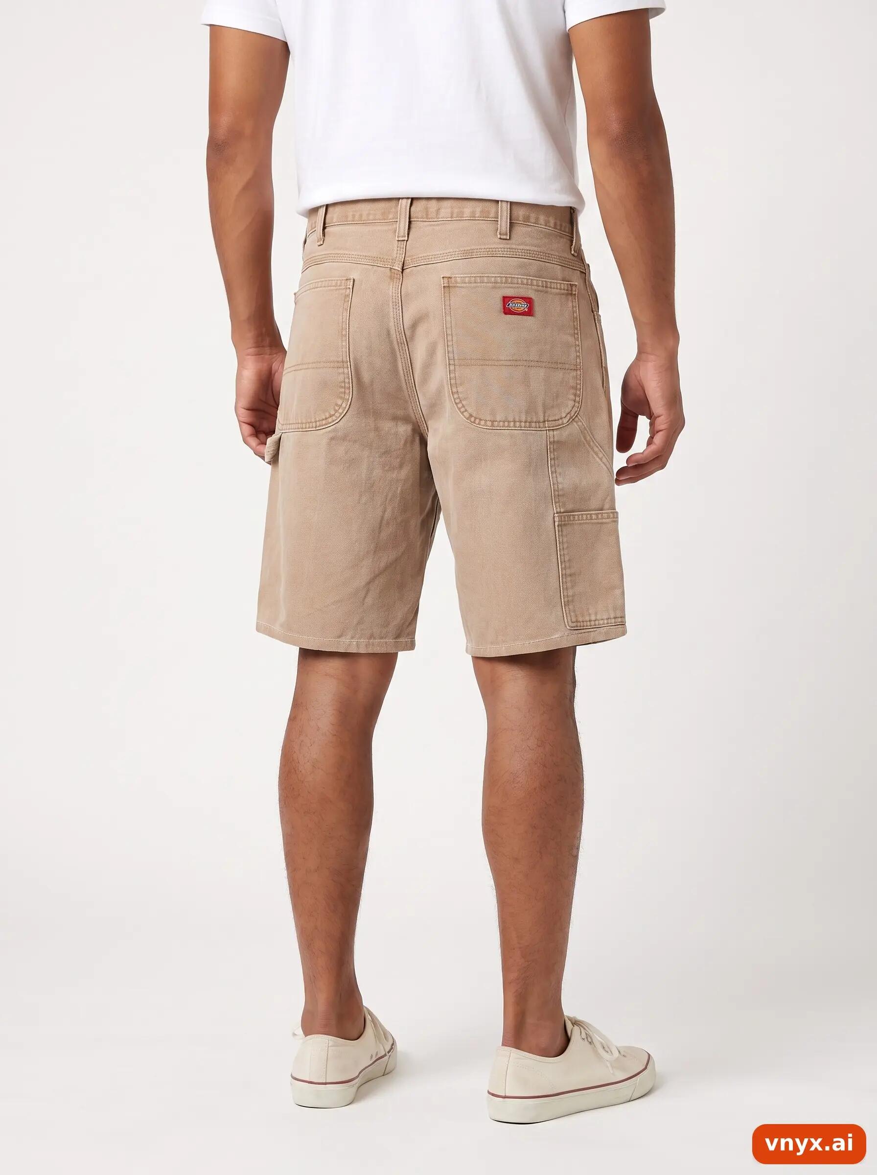 Second Life - Vintage Dickies Beige Shorts Men W34 2/6