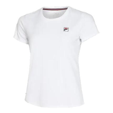 T-shirt Fila Léonie femme polyester recyclé BODYDRY® blanc