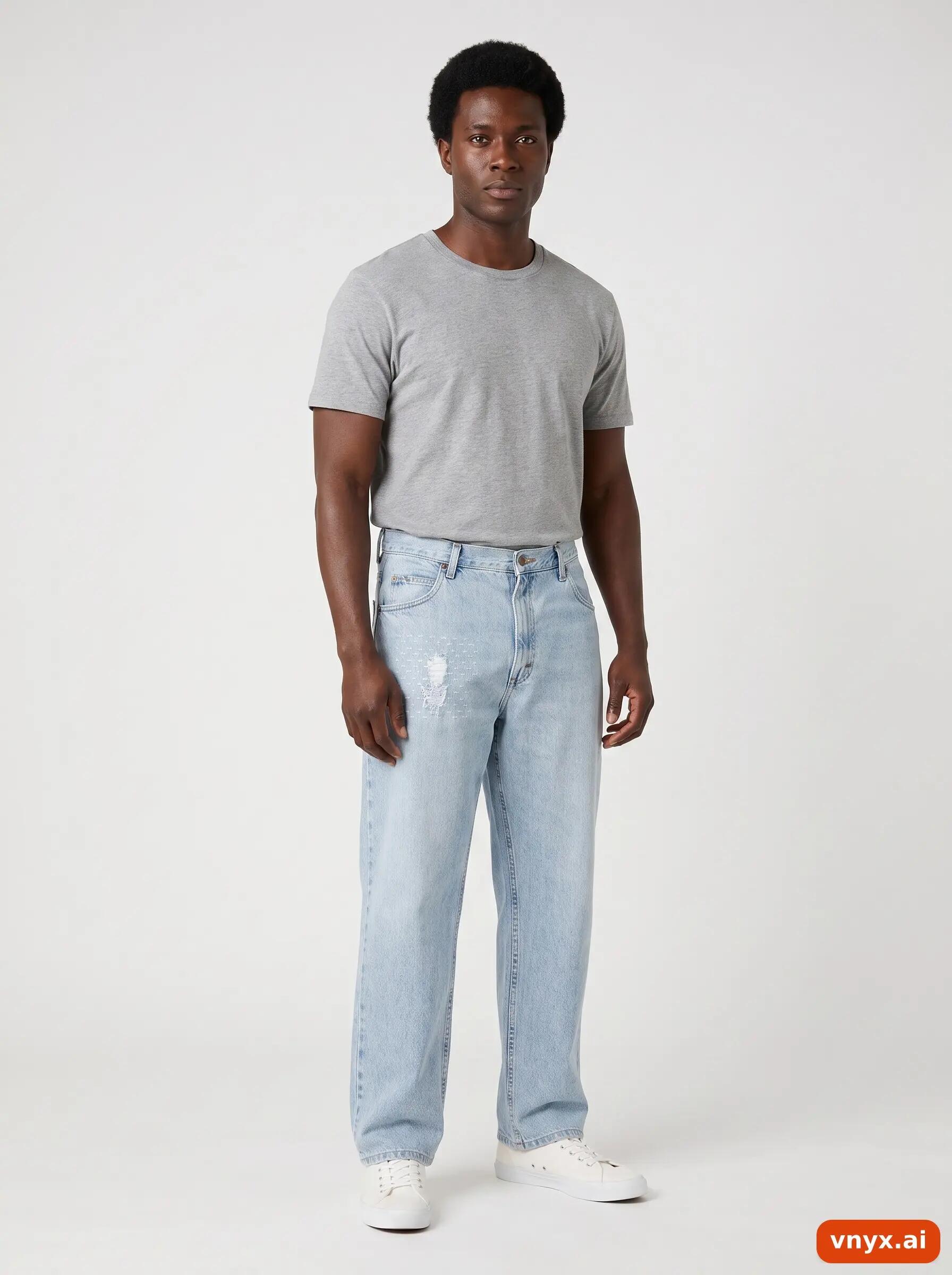 Second Life - Vintage Wrangler Blue Jeans Women W38 L30 3/6