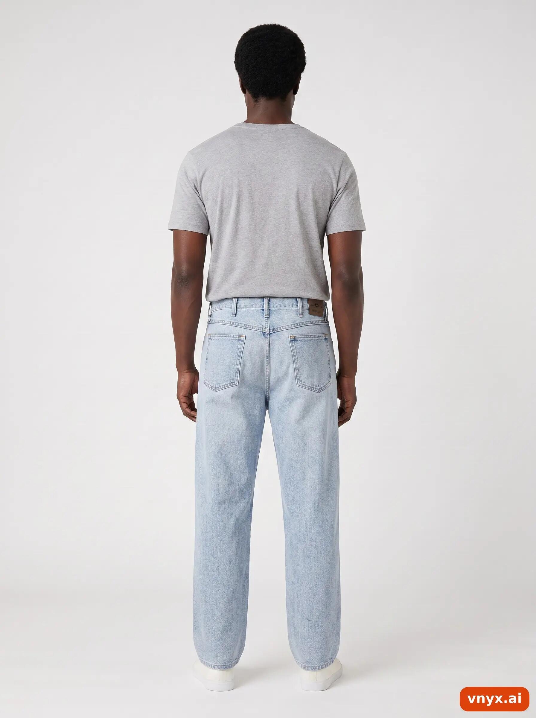 Second Life - Vintage Wrangler Blue Jeans Women W38 L30 2/6