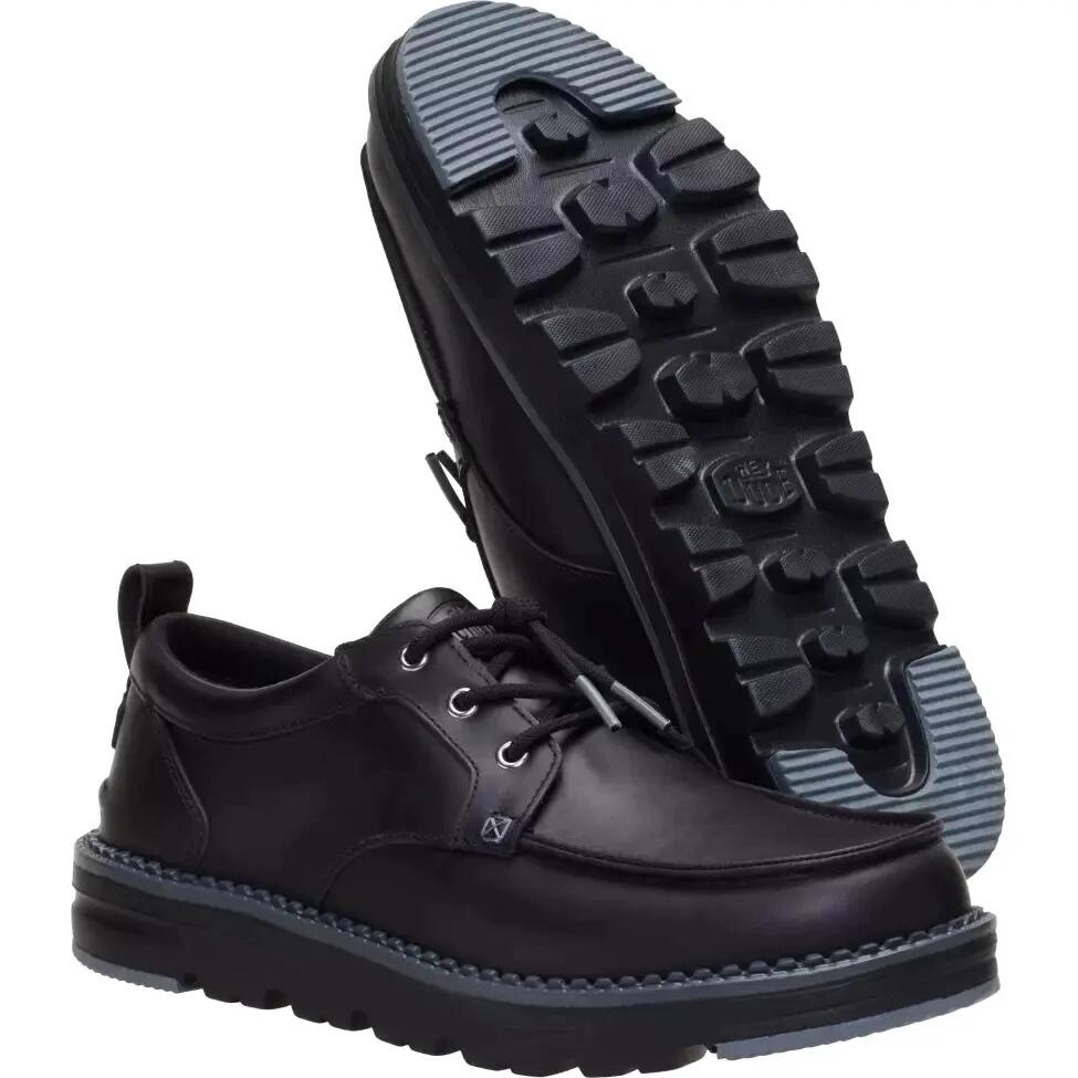 HeyDude Męskie Mokasyny Flint Moc Leather 3/6