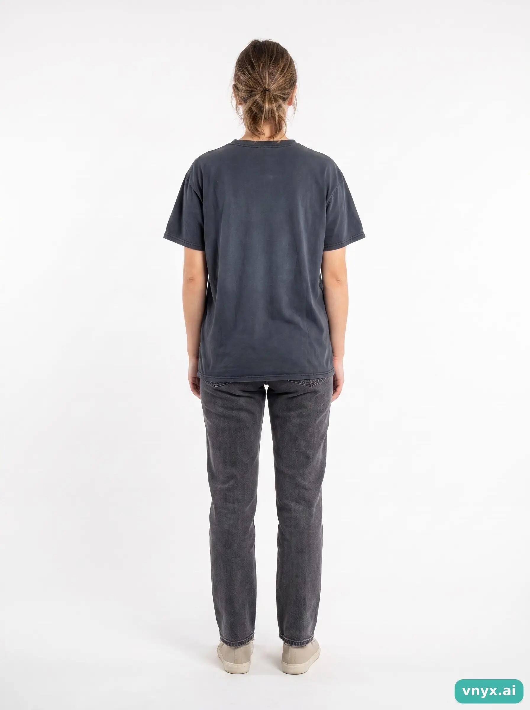 Second Life - Vintage Gildan Black T-Shirt Women 4/6