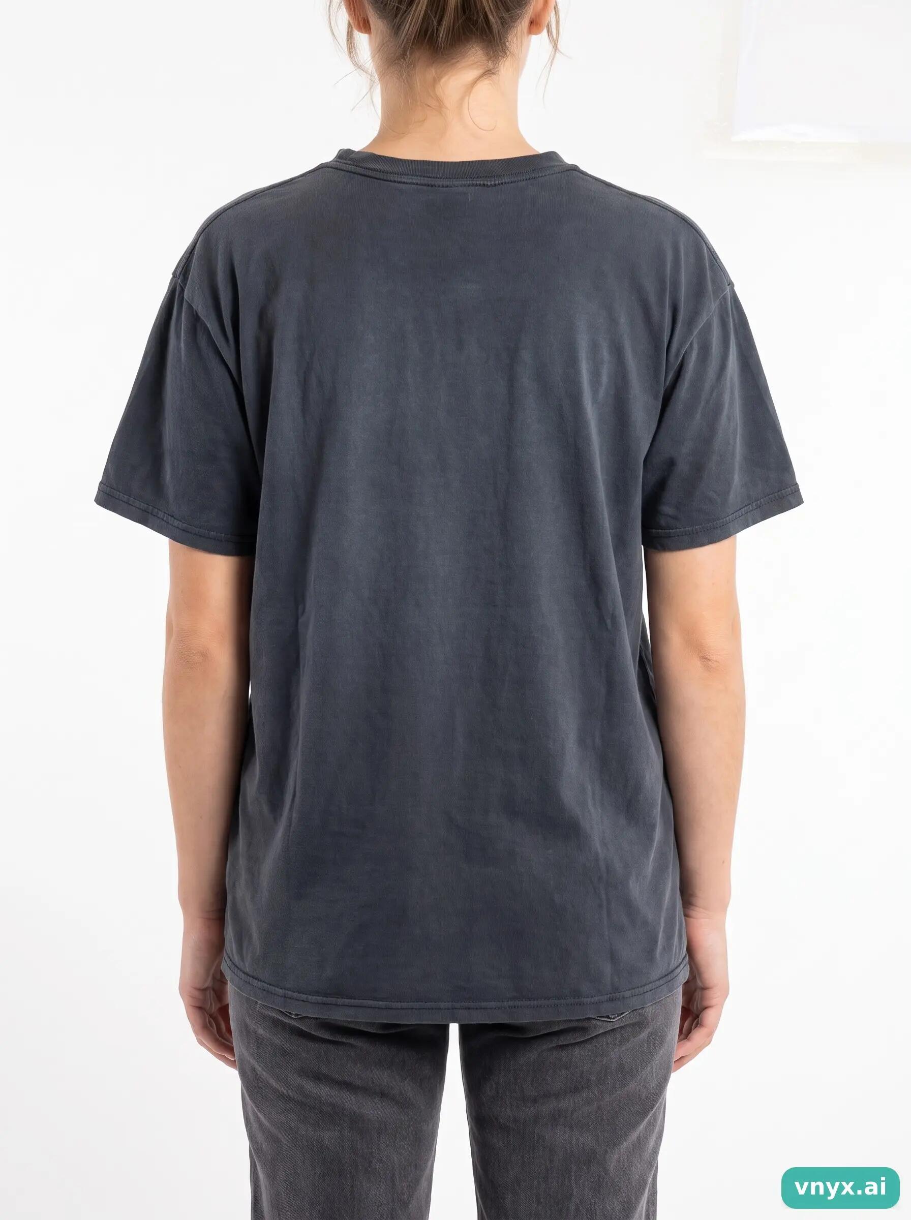 Second Life - Vintage Gildan Black T-Shirt Women 2/6
