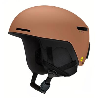 Skihelm smith code mips 2 matte camel heren