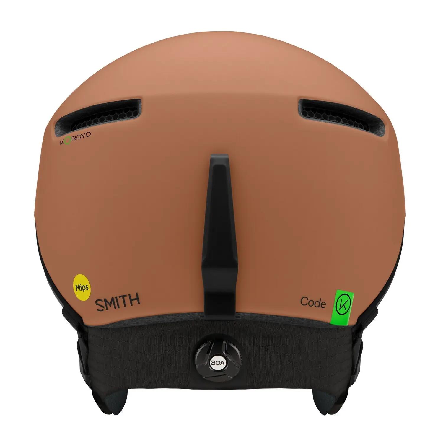 Skihelm Smith Code Mips 2 Matte Camel heren 2/3
