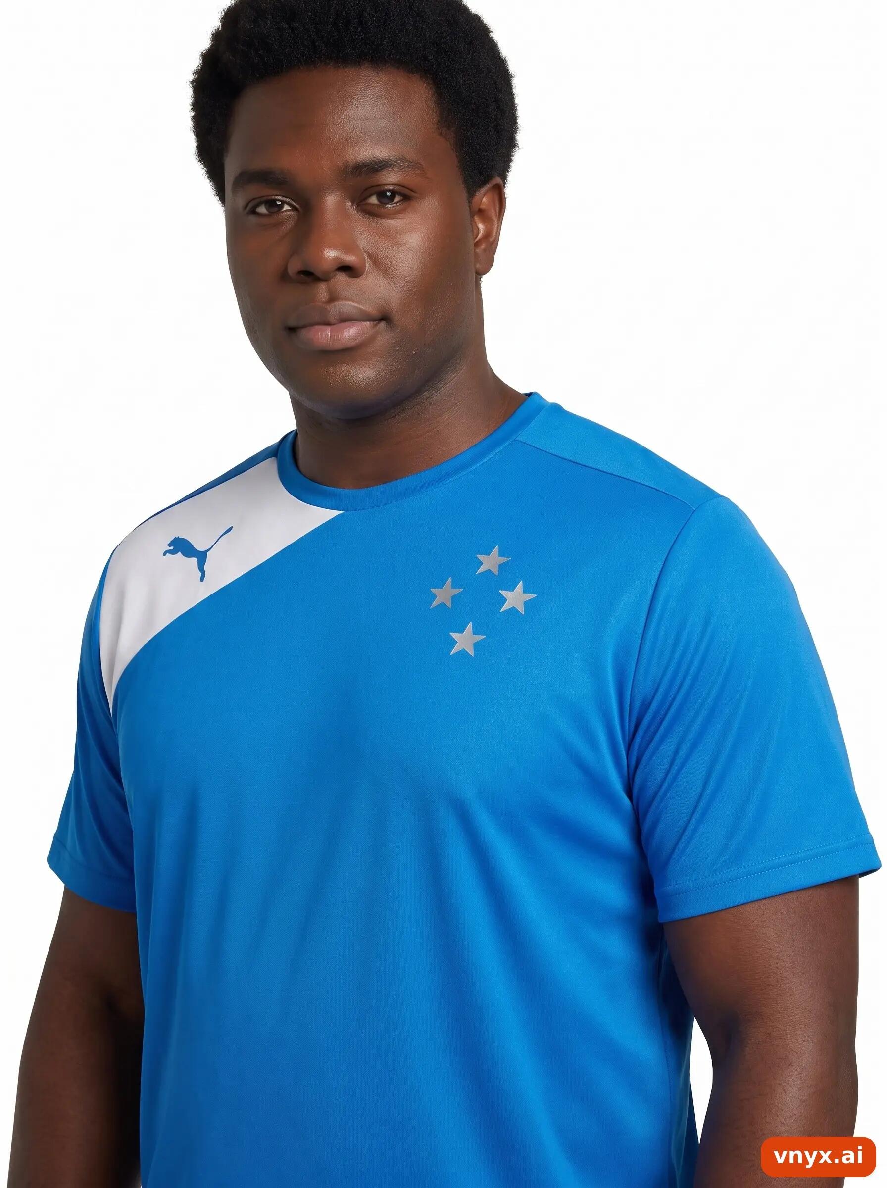 Second Life - Vintage Puma Blue Sports T-shirt Men XXL 5/6