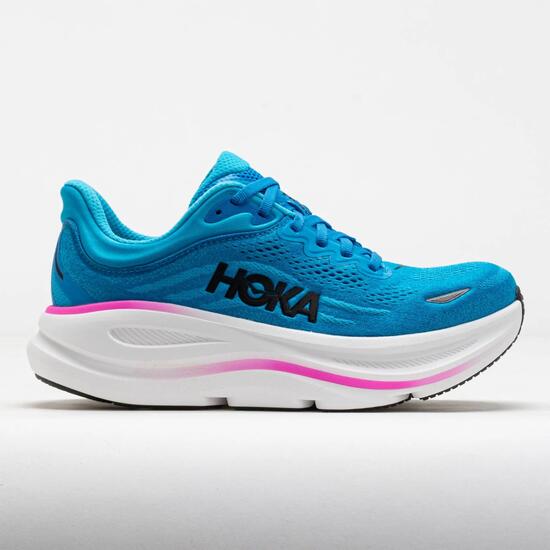 Chaussures running femme - Bondi 9 - bleu/rose
