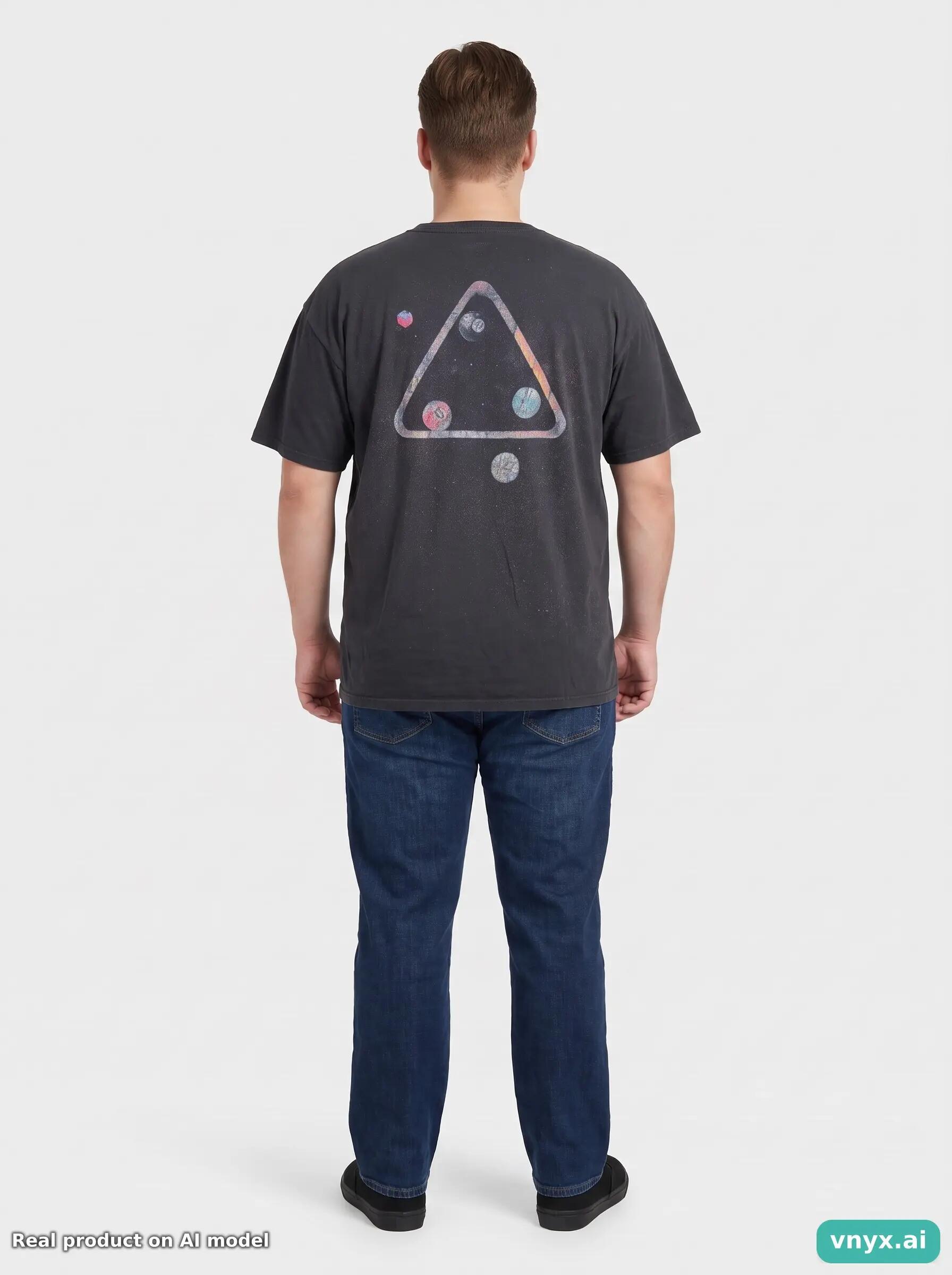 Second Life - Vintage HUF Deep Black T-Shirt Men XL 4/6