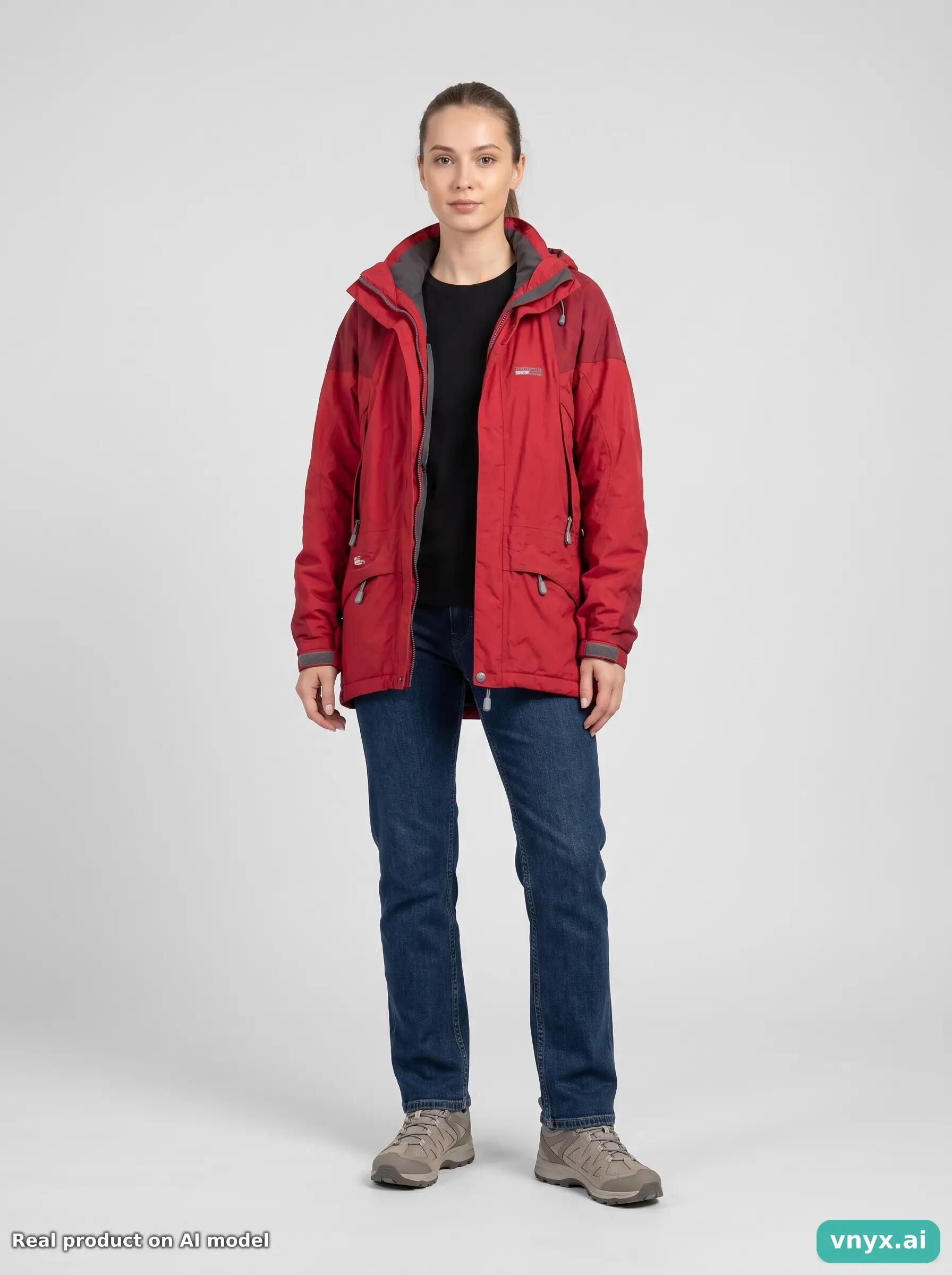 Second Life - Vintage Tenson Scarlet Outdoor Jacket Women S 6/6