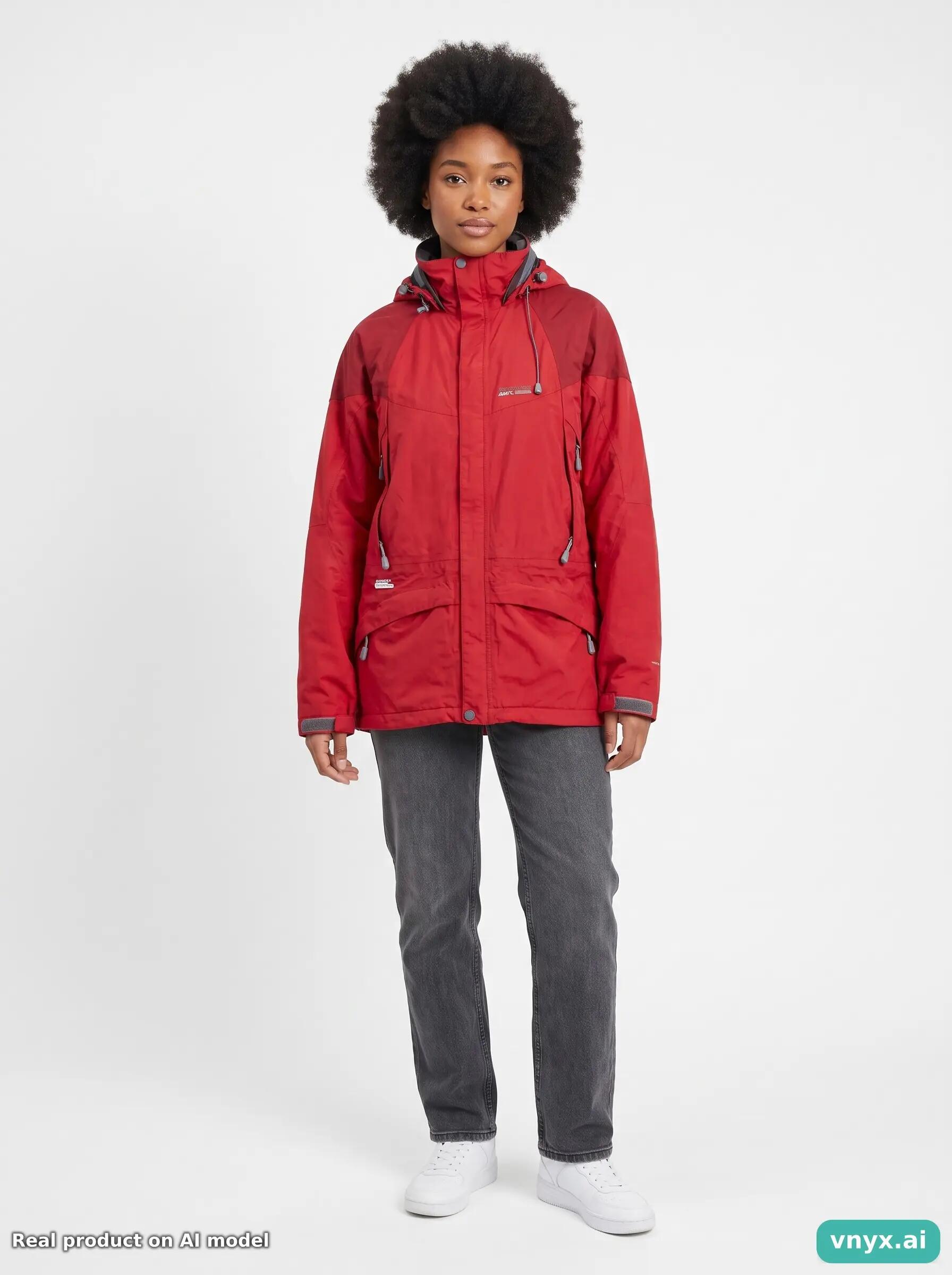 Second Life - Vintage Tenson Scarlet Outdoor Jacket Women S 3/6