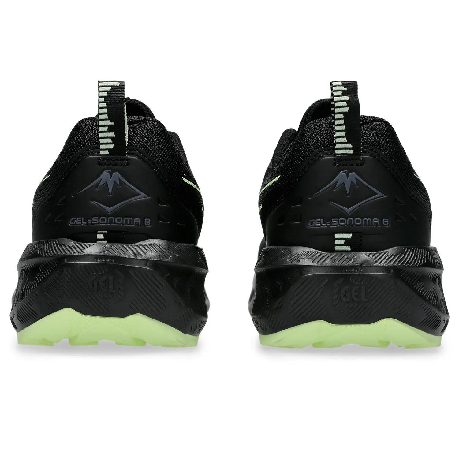 Trailrunningschuhe Herren - ASICS GEL-SONOMA 8 - Black/Illuminate Yellow 6/8