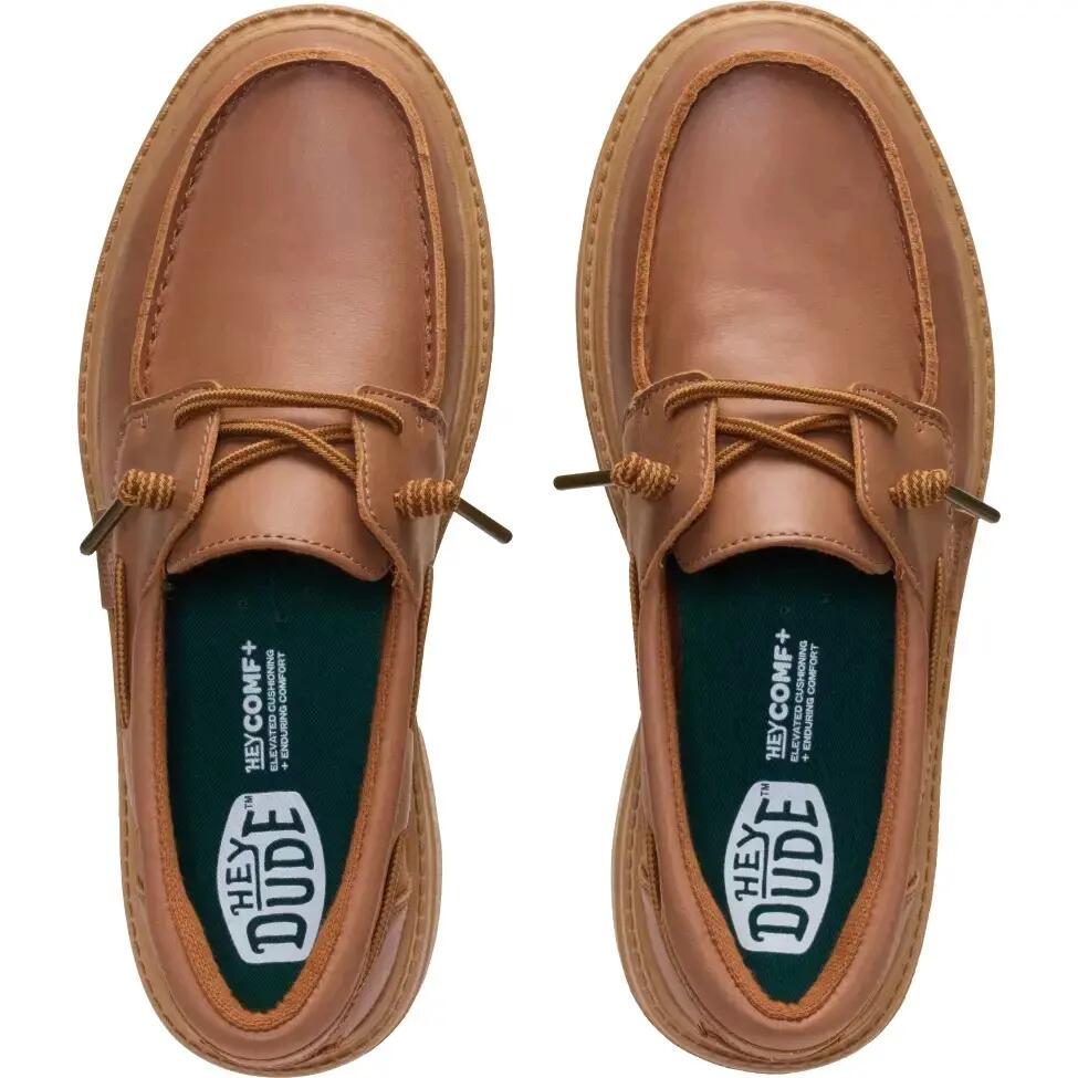 HeyDude Damskie Botki Sienna Boat Leather 6/6