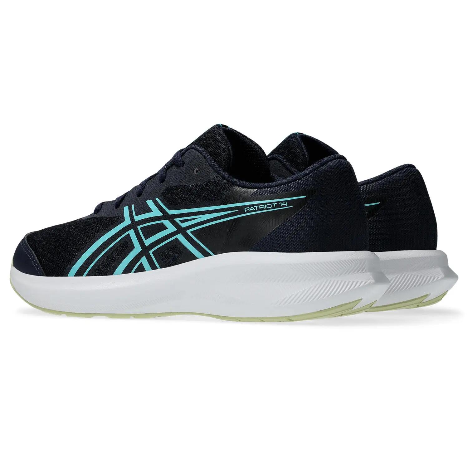 ASICS Patriot 14 GS - Midnight/Glow Green 7/7