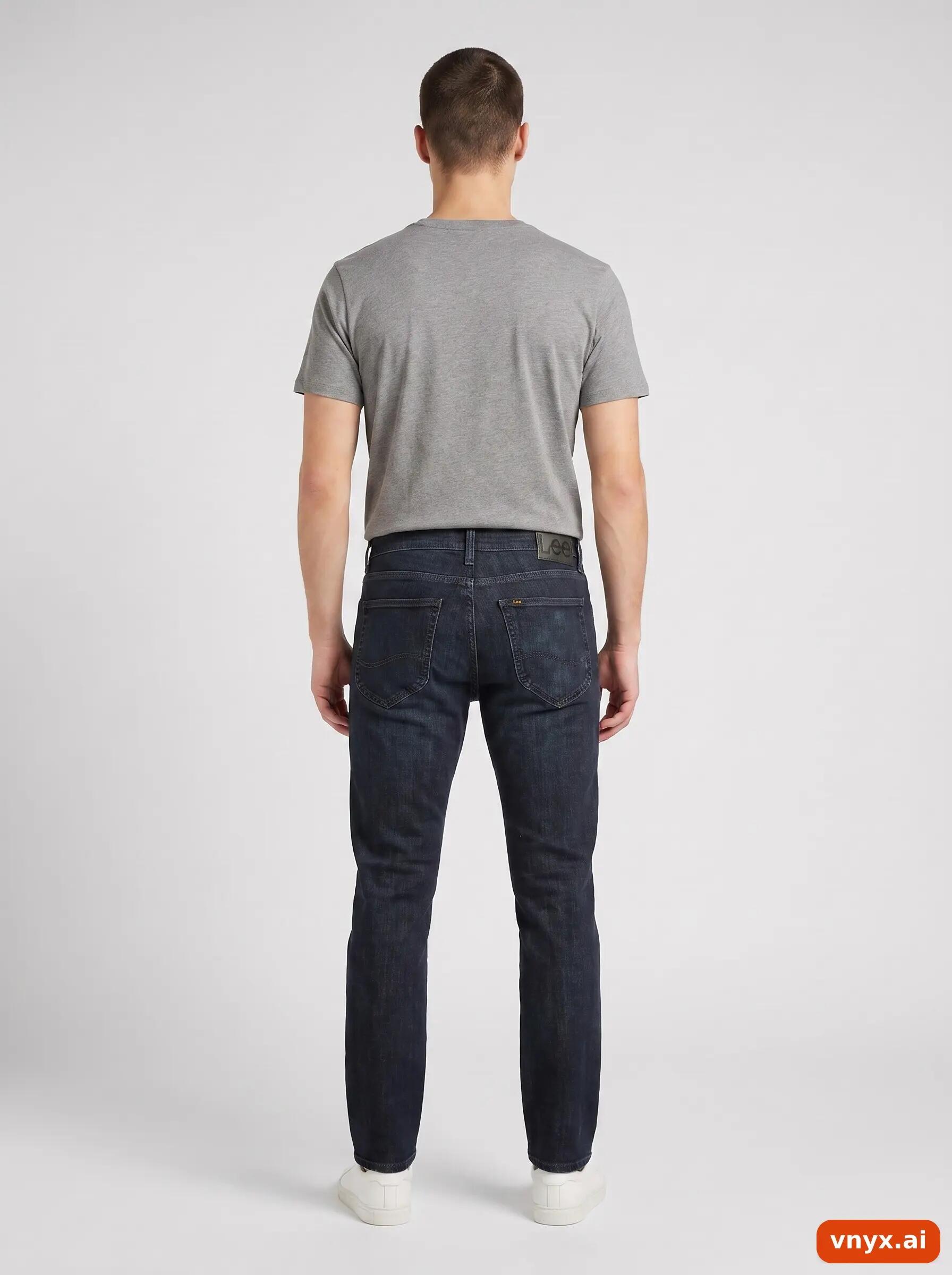 Second Life - Vintage Lee Black Jeans Men W32 L28 4/6