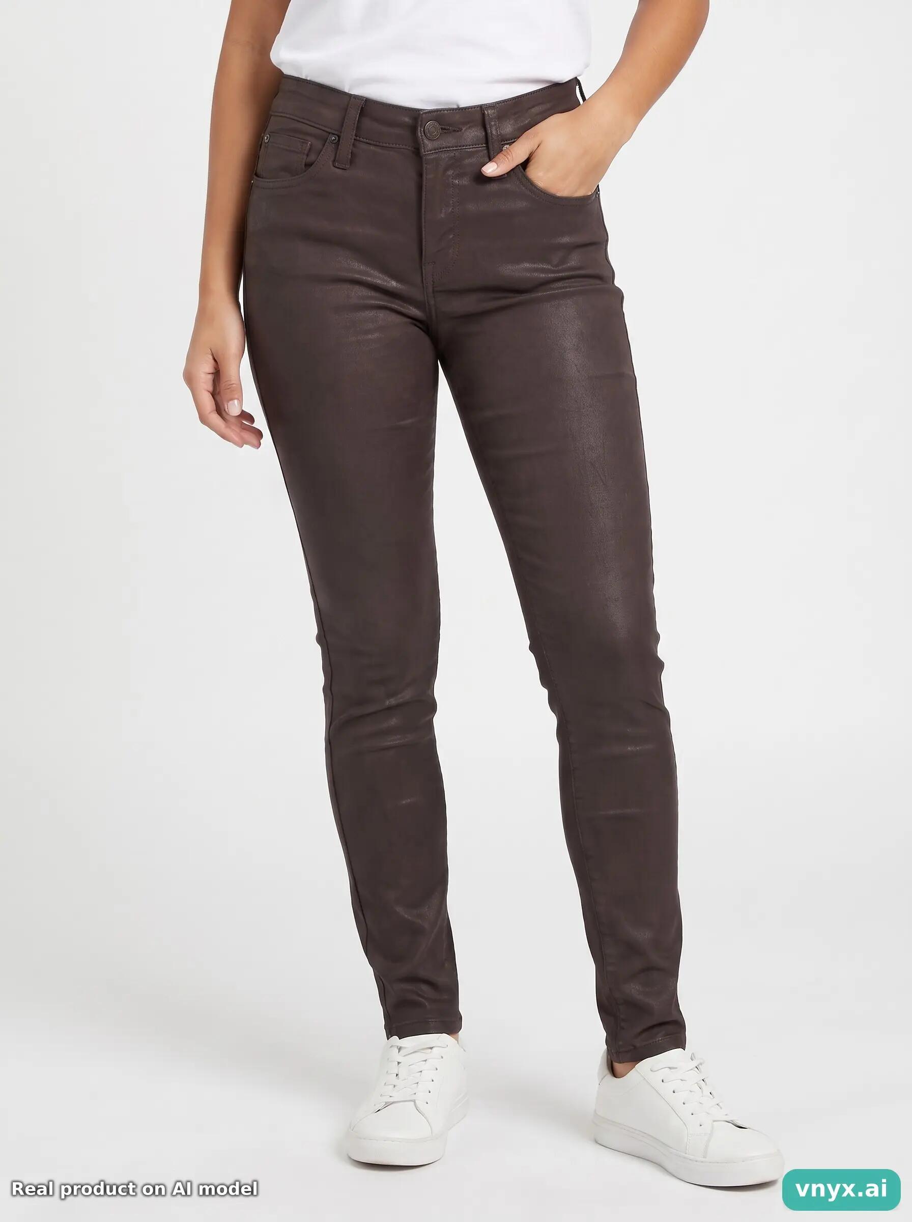 Second Life - Vintage Lee Dark Brown Jeans Women 28 31 5/6