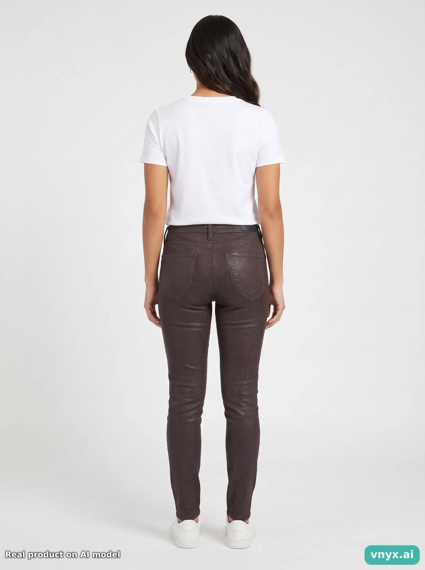 Second Life - Vintage Lee Dark Brown Jeans Women 28 31 4/6