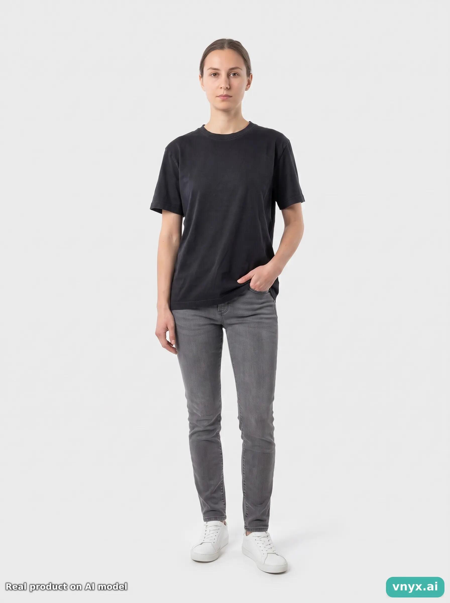 Second Life - Vintage ONLY & SONS Black T-Shirt Women S 6/6