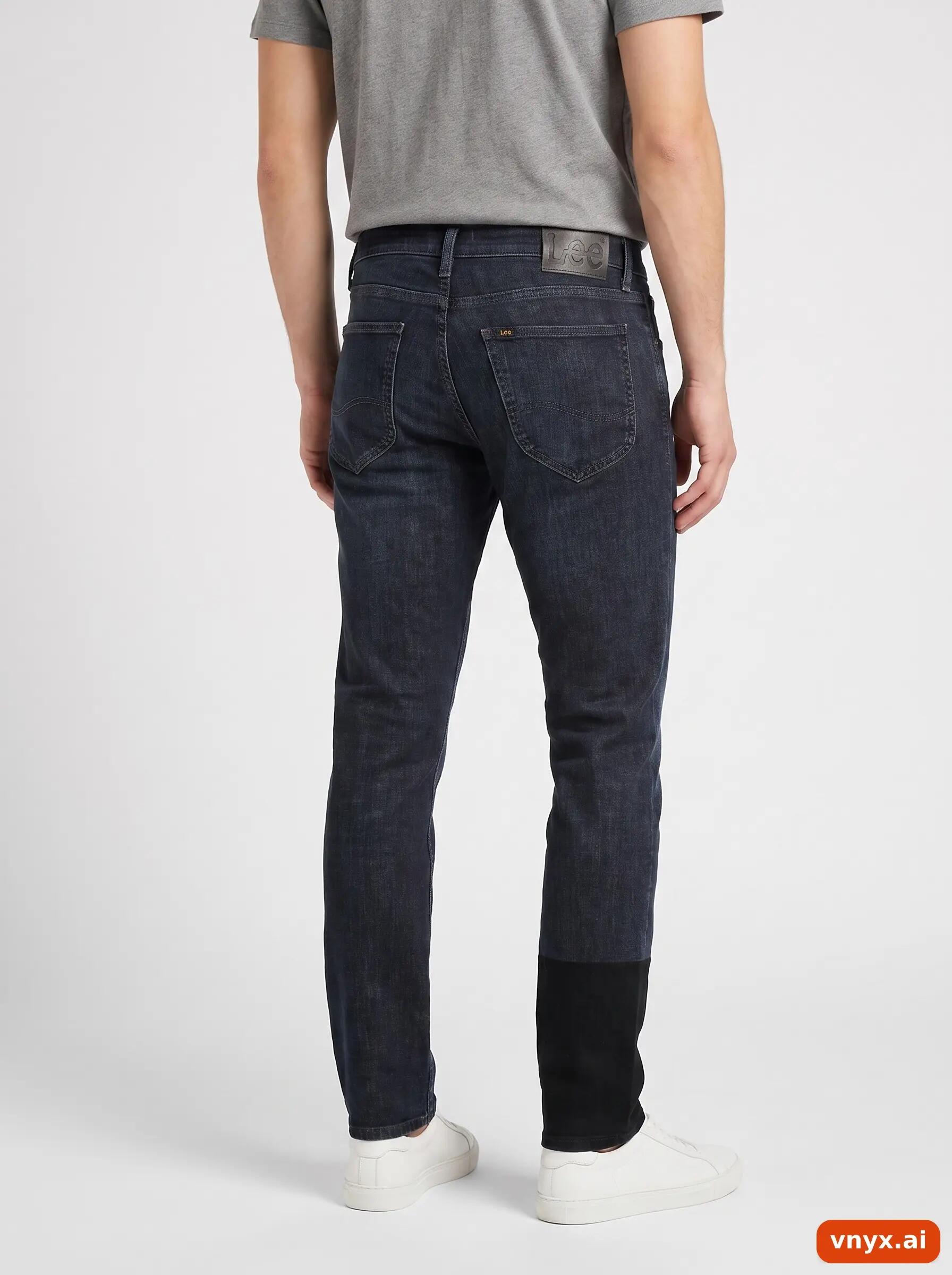 Second Life - Vintage Lee Black Jeans Men W32 L28 2/6