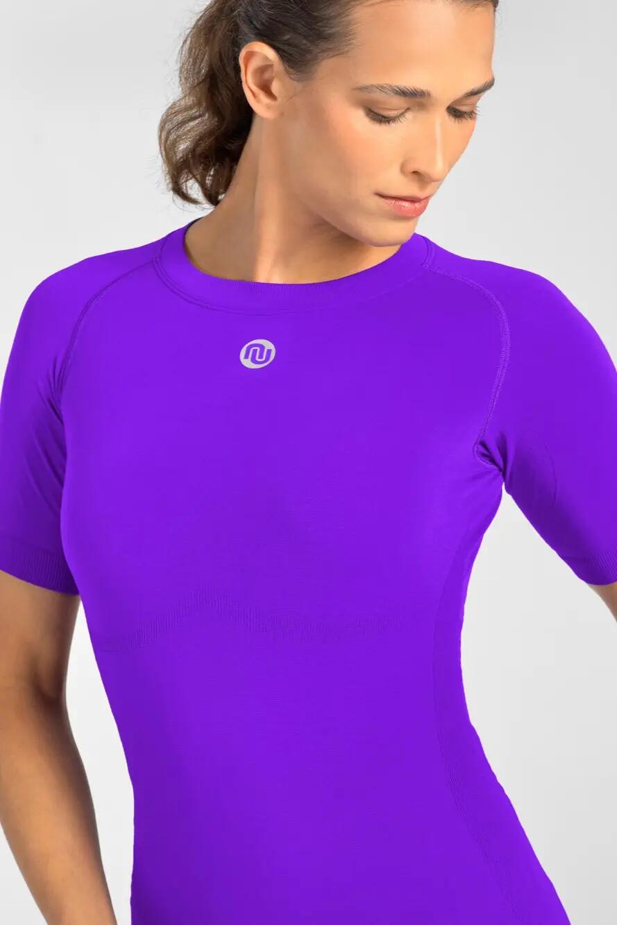 Oddychająca koszulka z krótkim rękawem Ultra Purple L/XL 4/4