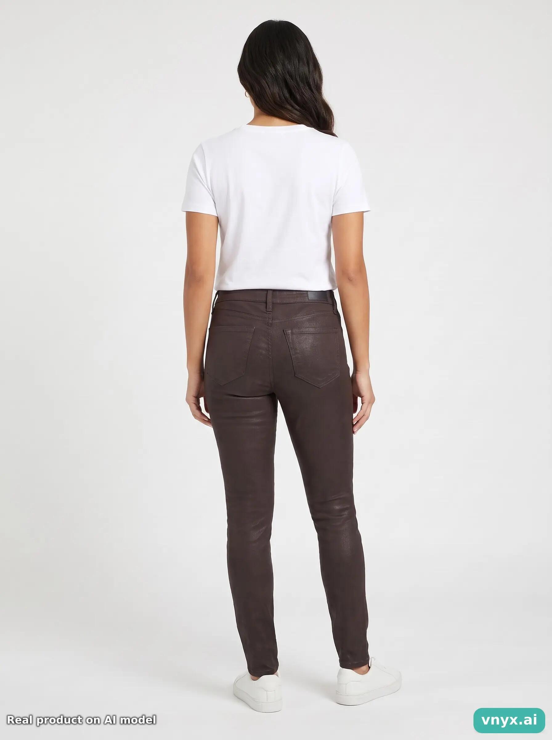 Second Life - Vintage Lee Dark Brown Jeans Women 28 31 2/6
