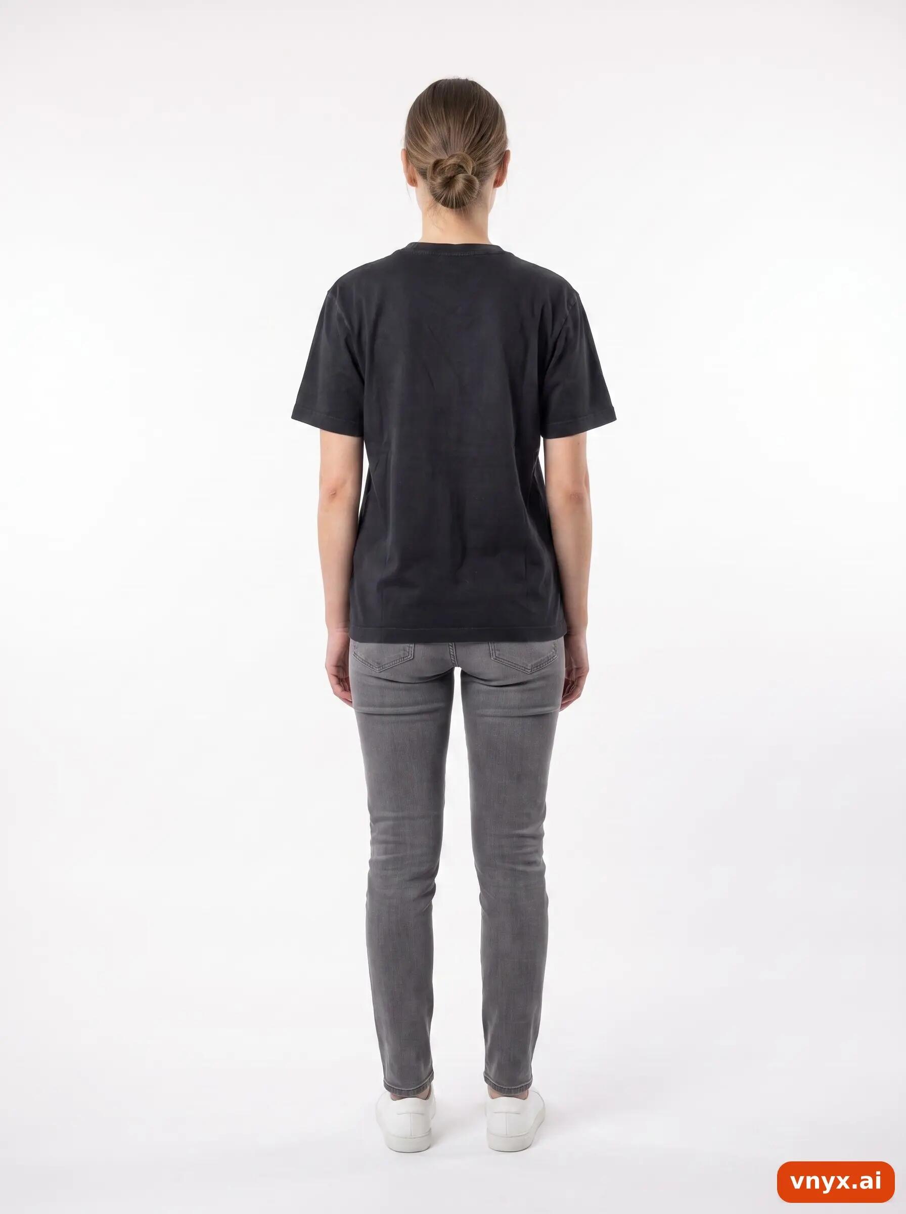 Second Life - Vintage ONLY & SONS Black T-Shirt Women S 4/6