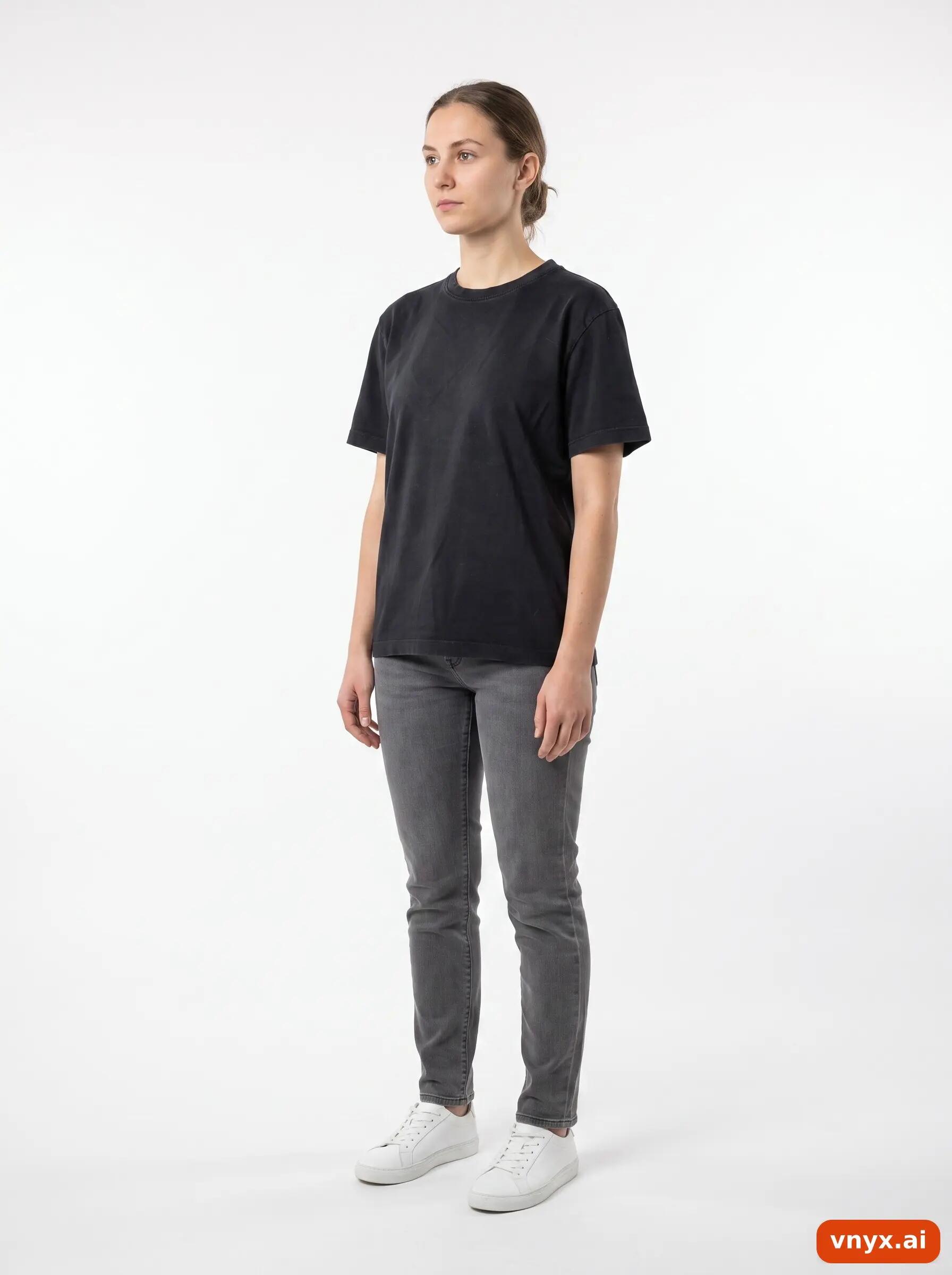 Second Life - Vintage ONLY & SONS Black T-Shirt Women S 3/6