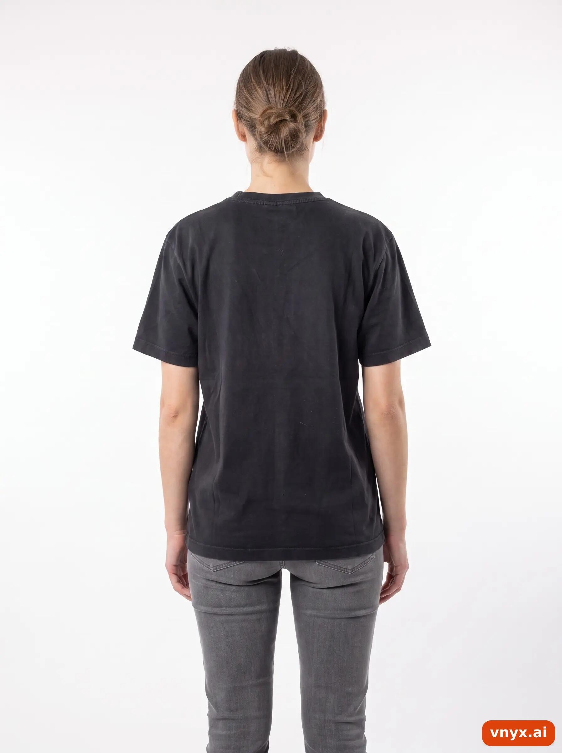 Second Life - Vintage ONLY & SONS Black T-Shirt Women S 2/6