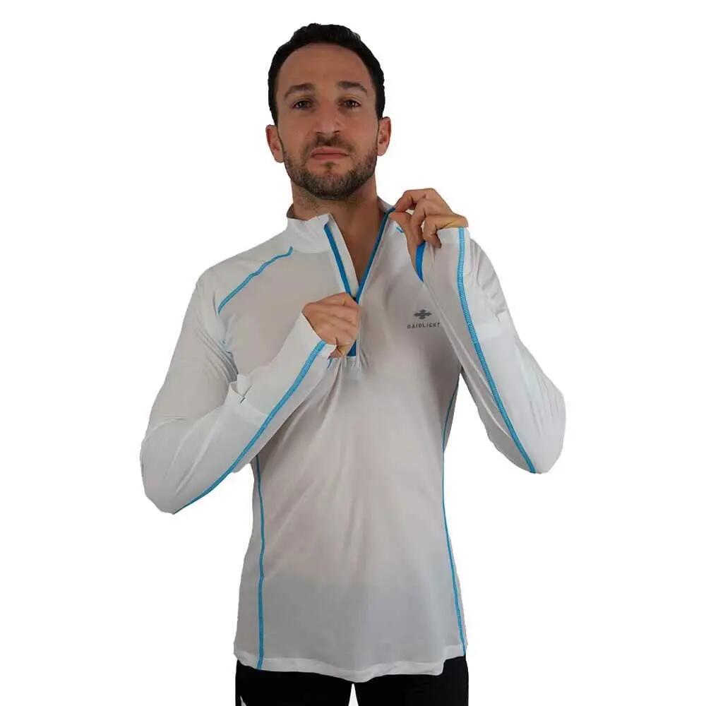 T-shirt trail homme - Manches longues, UV - Dry Light - blanc 1/1