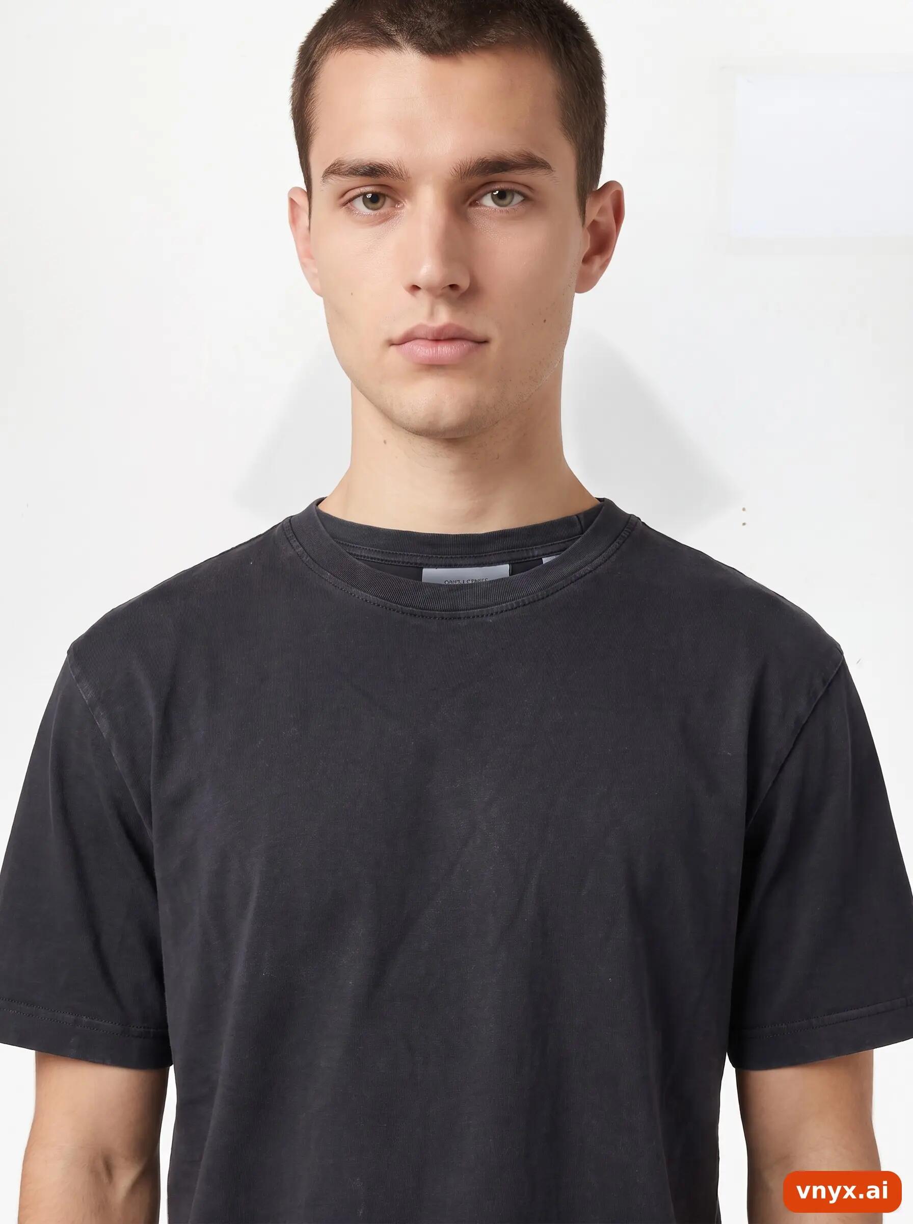 Second Life - Vintage ONLY & SONS Black T-Shirt Men S 4/6