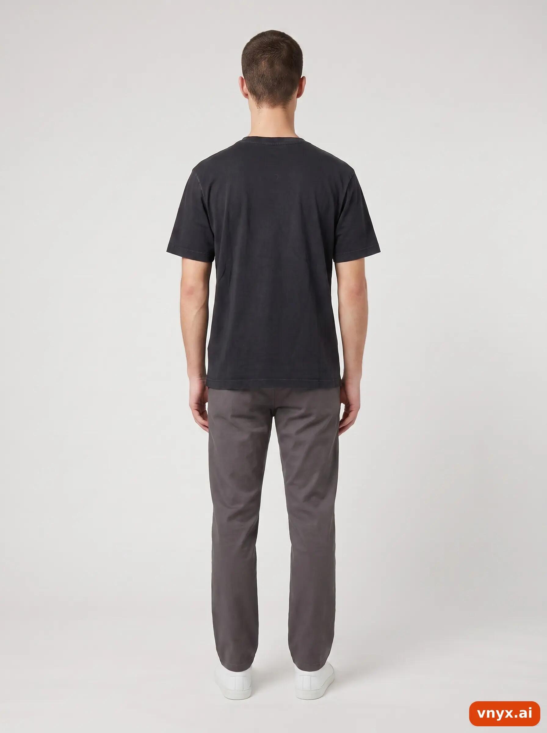 Second Life - Vintage ONLY & SONS Black T-Shirt Men S 3/6