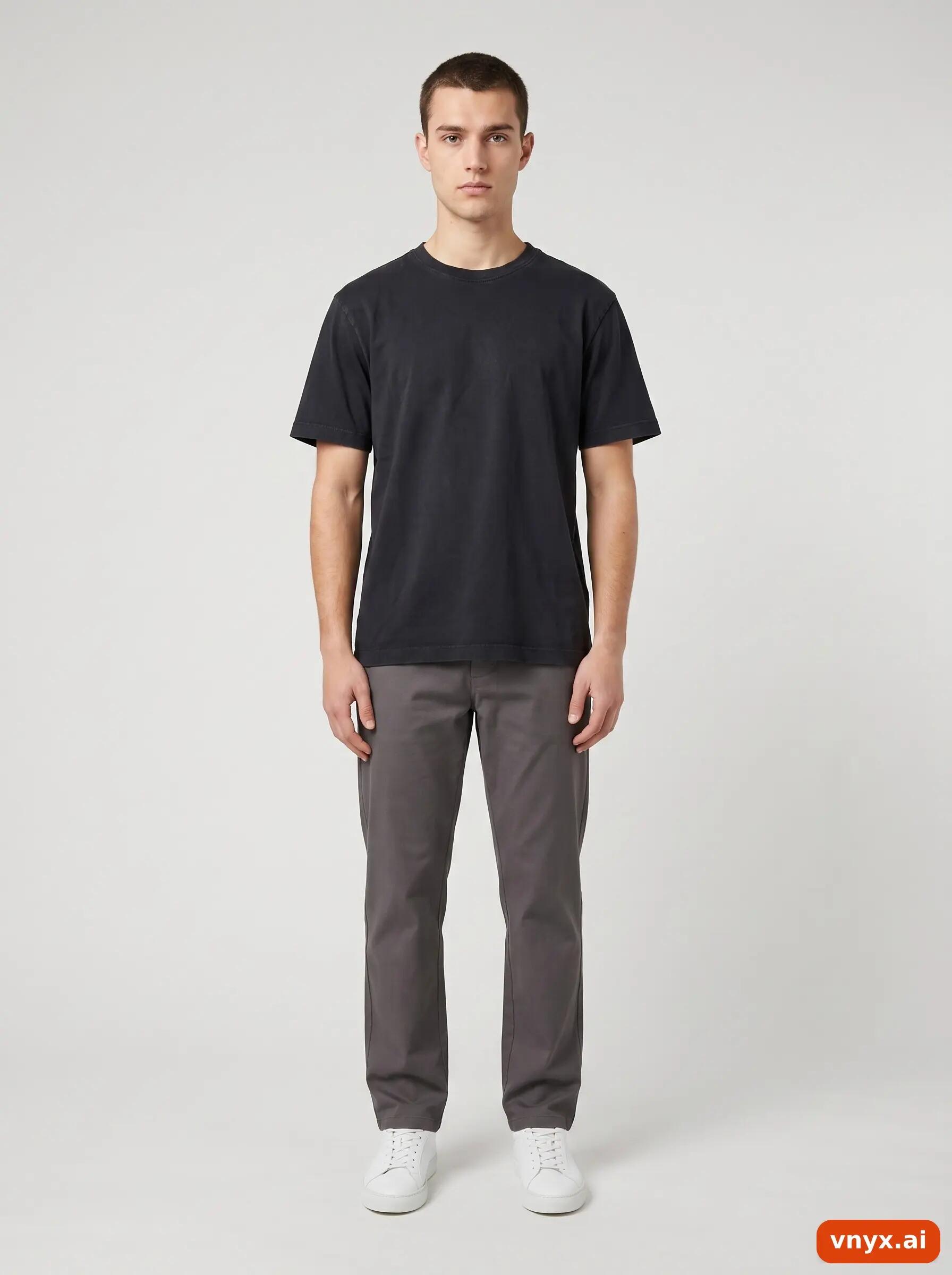 Second Life - Vintage ONLY & SONS Black T-Shirt Men S 2/6
