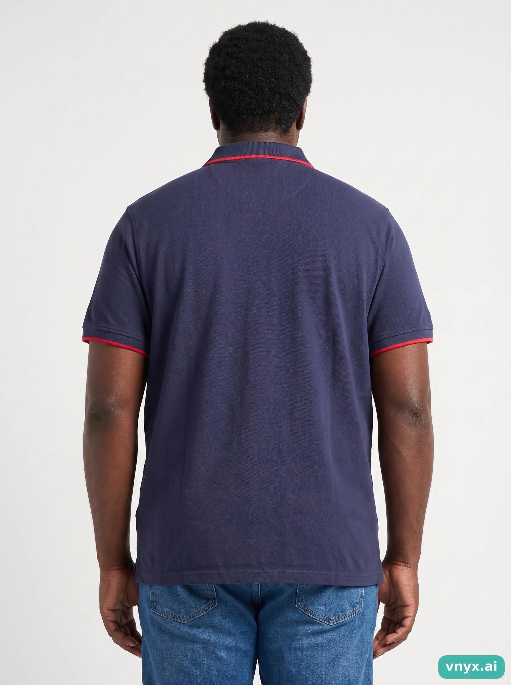 Second Life - Vintage U.S. Polo Assn. Navy Polo Shirt Men L 2/6
