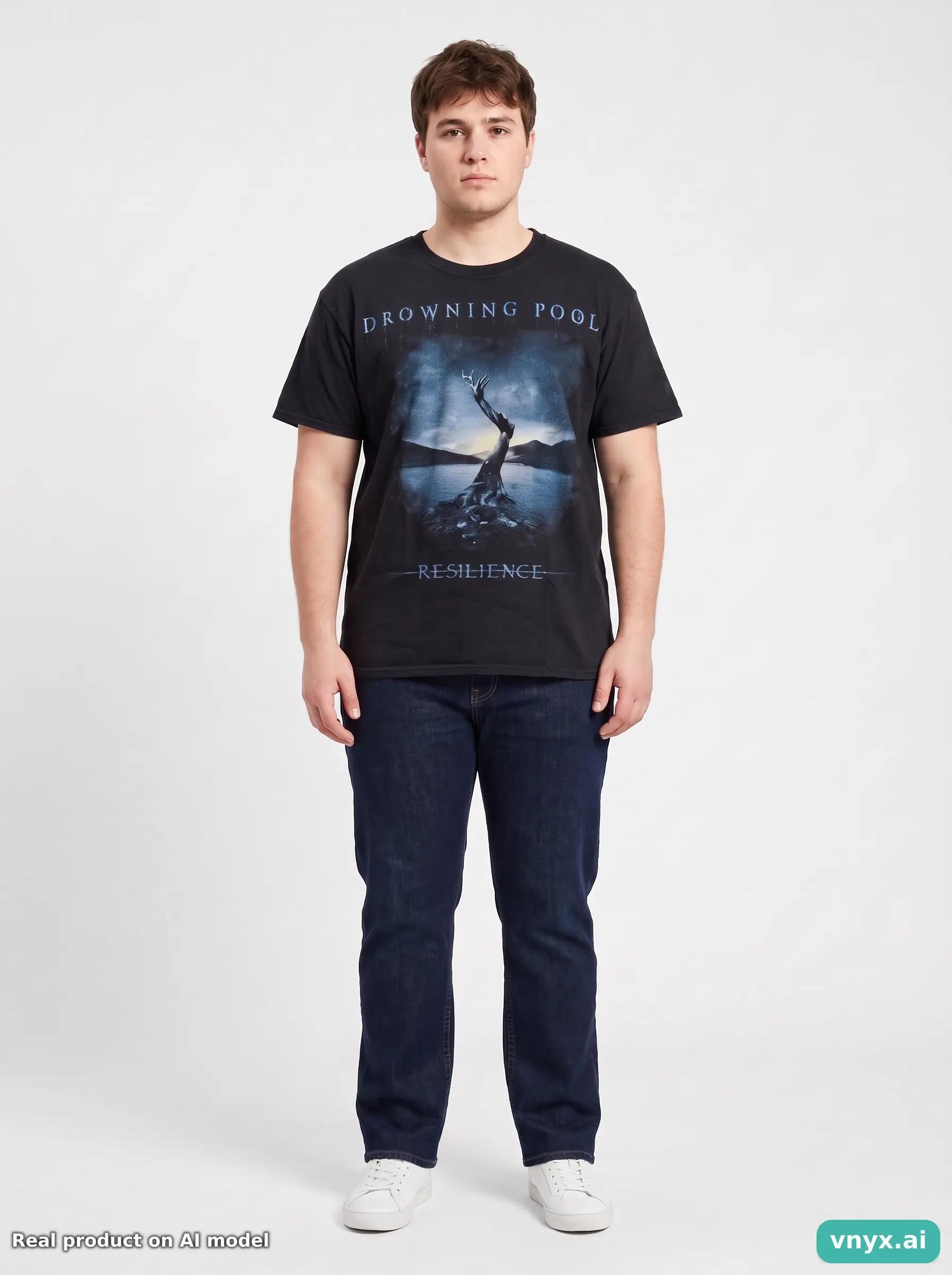 Second Life - Vintage Gildan Black T-Shirt Men L 6/6