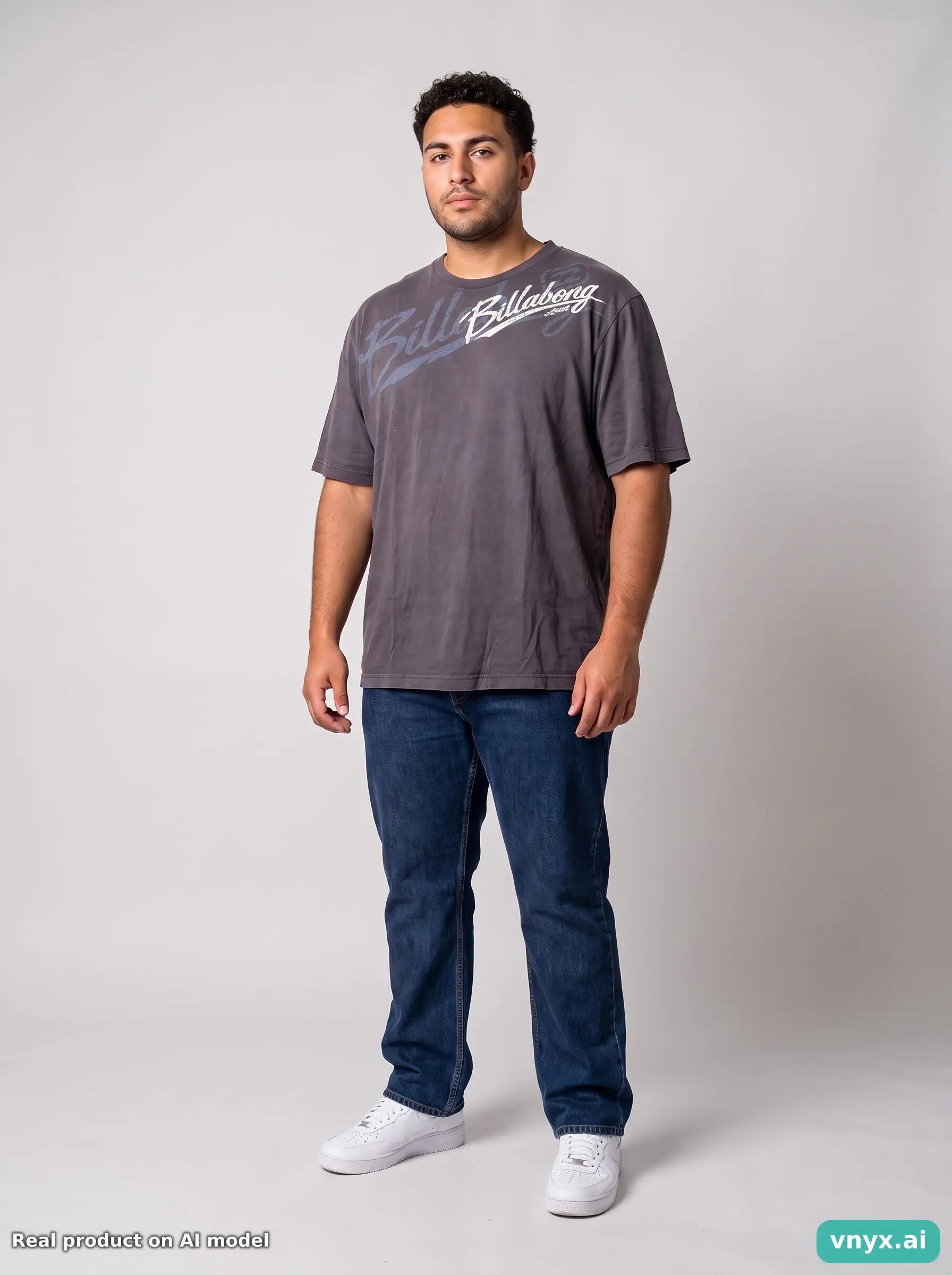 Second Life - Vintage Billabong Grey T-Shirt Men XL 5/6
