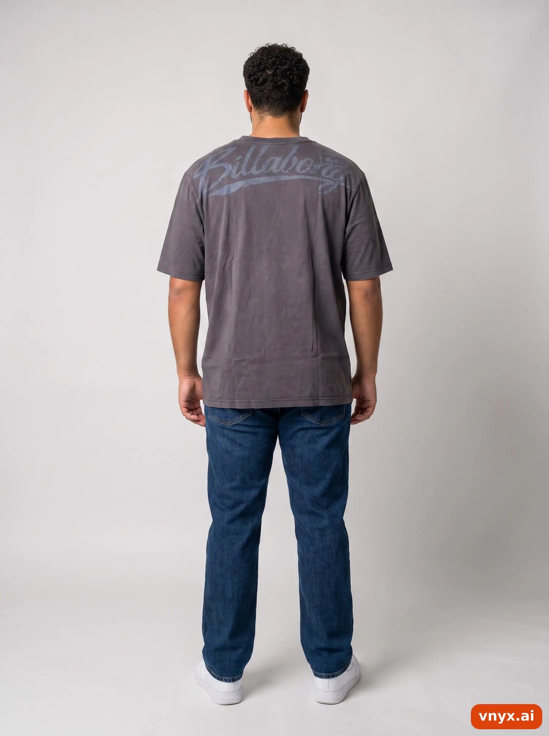 Second Life - Vintage Billabong Grey T-Shirt Men XL 4/6