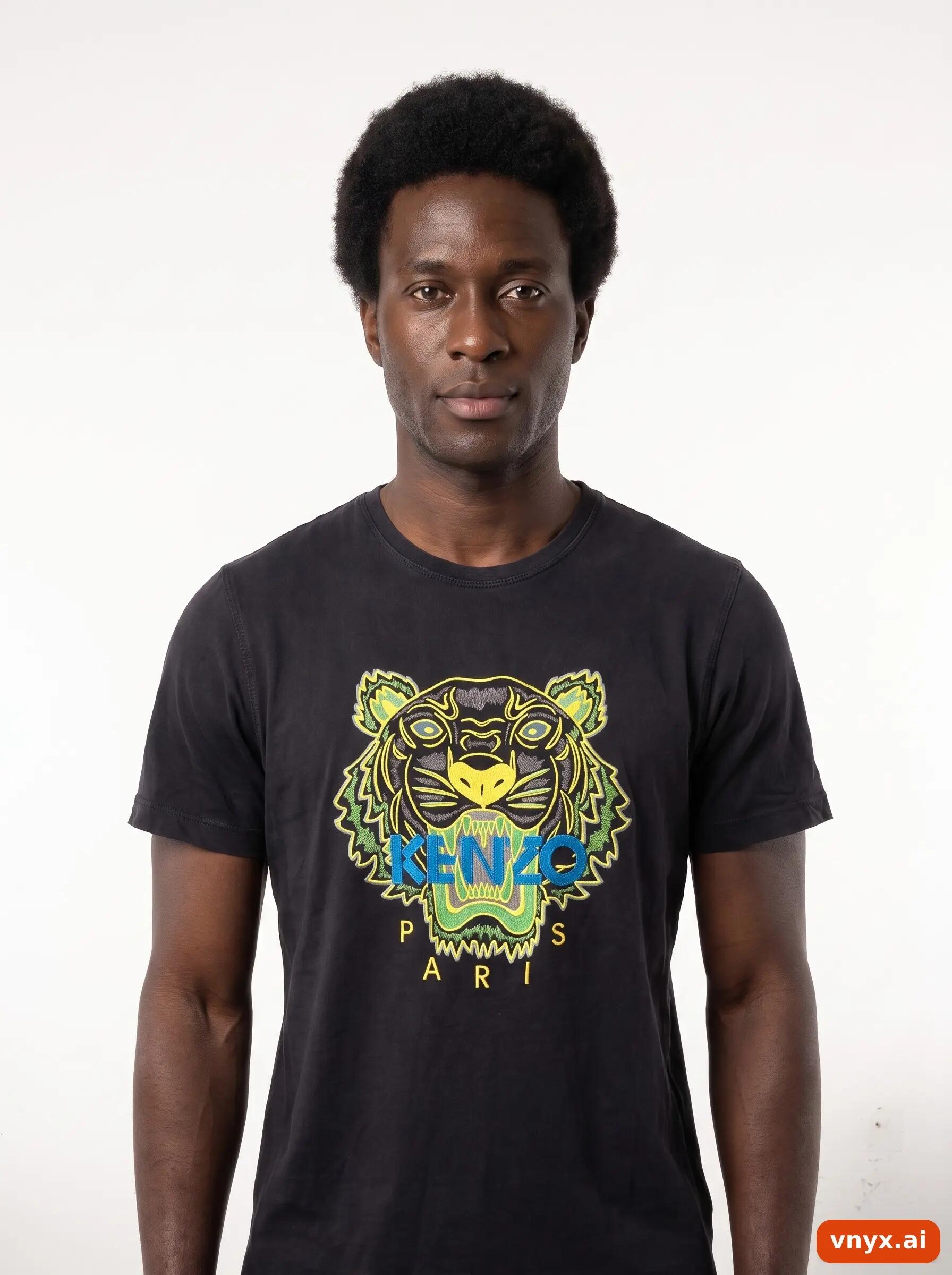 Second Life - Vintage Kenzo Black T-Shirt Men S 5/6