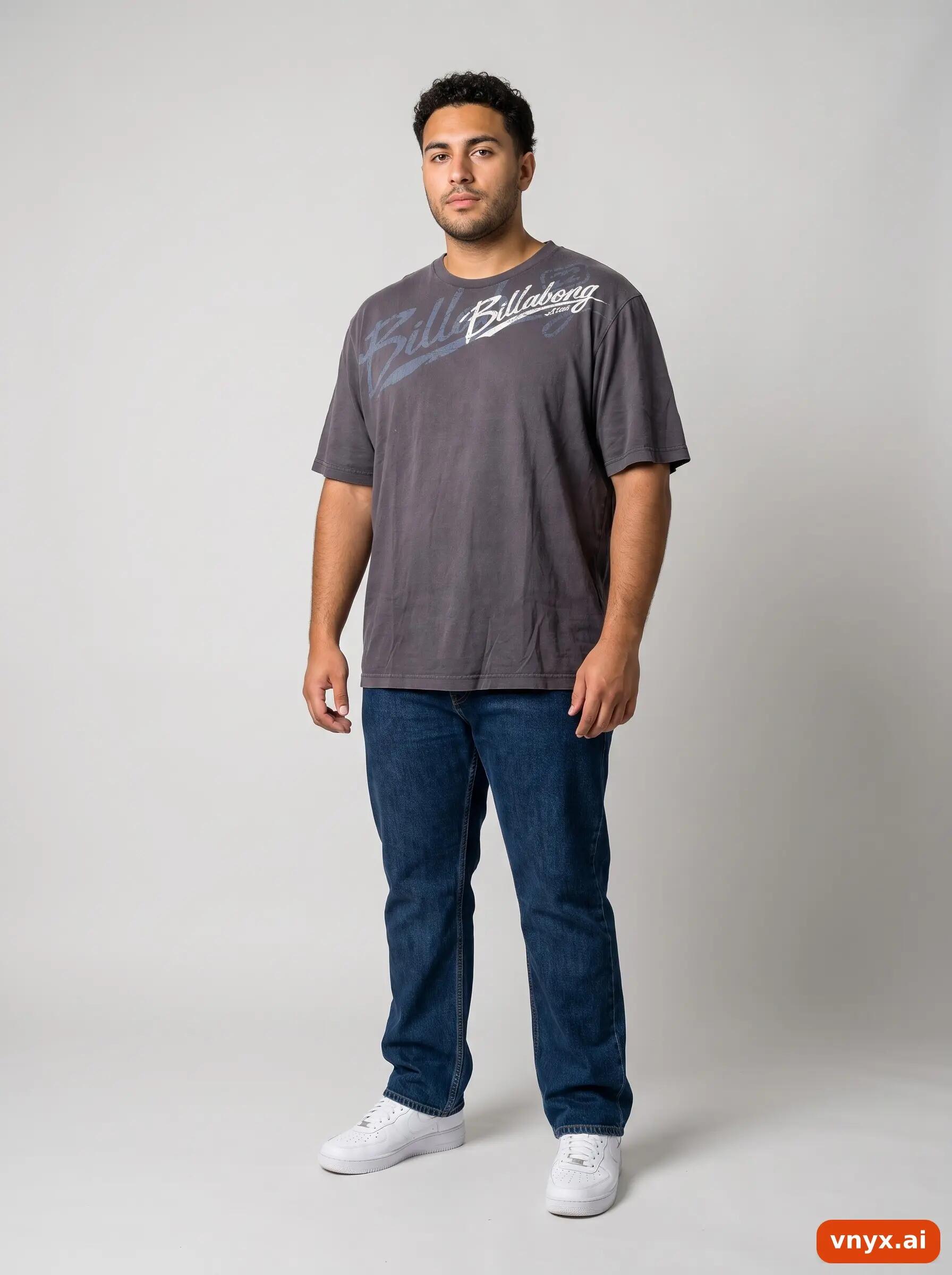 Second Life - Vintage Billabong Grey T-Shirt Men XL 3/6