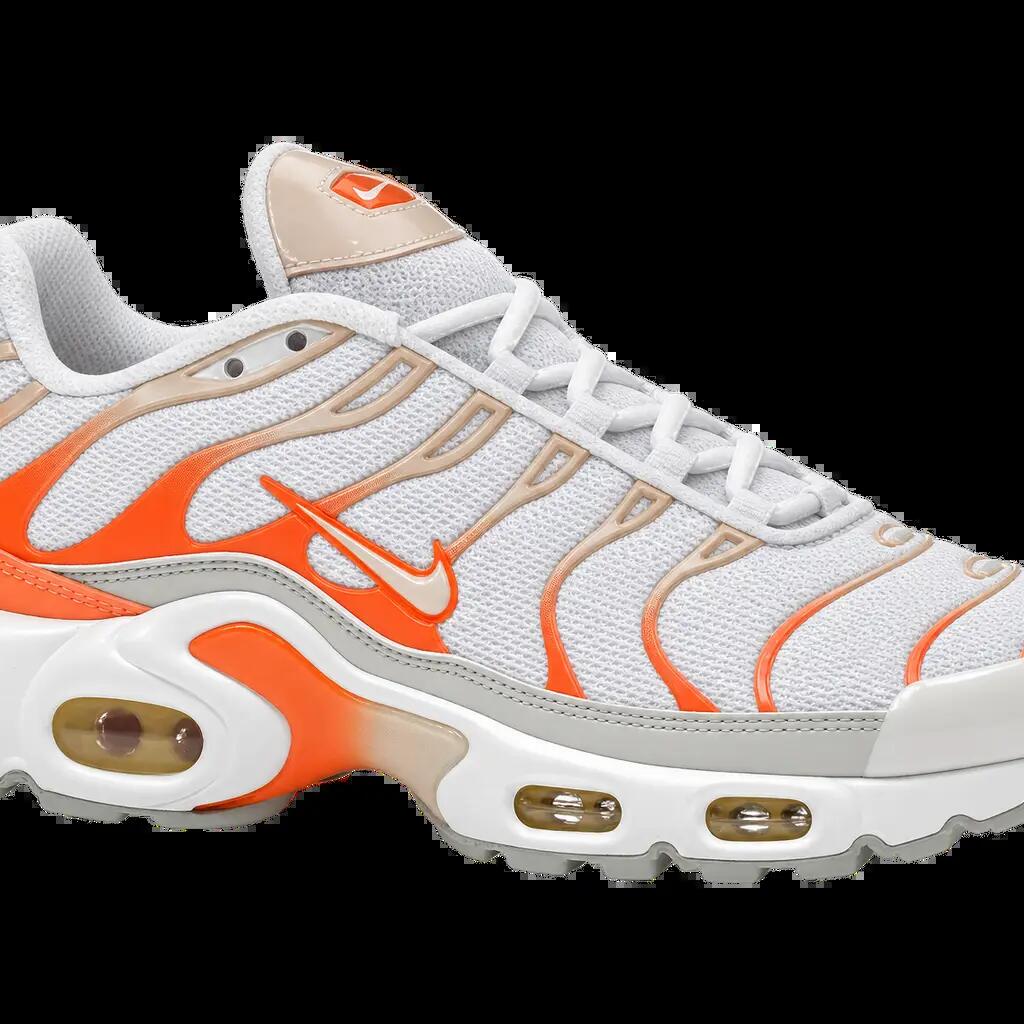 Damen - Sneaker - Schnürschuhe - glänzend - Nike Air Max Plus - weiß
