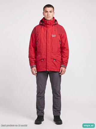 Second Life - Vintage Tenson Red Outdoor Jacket
