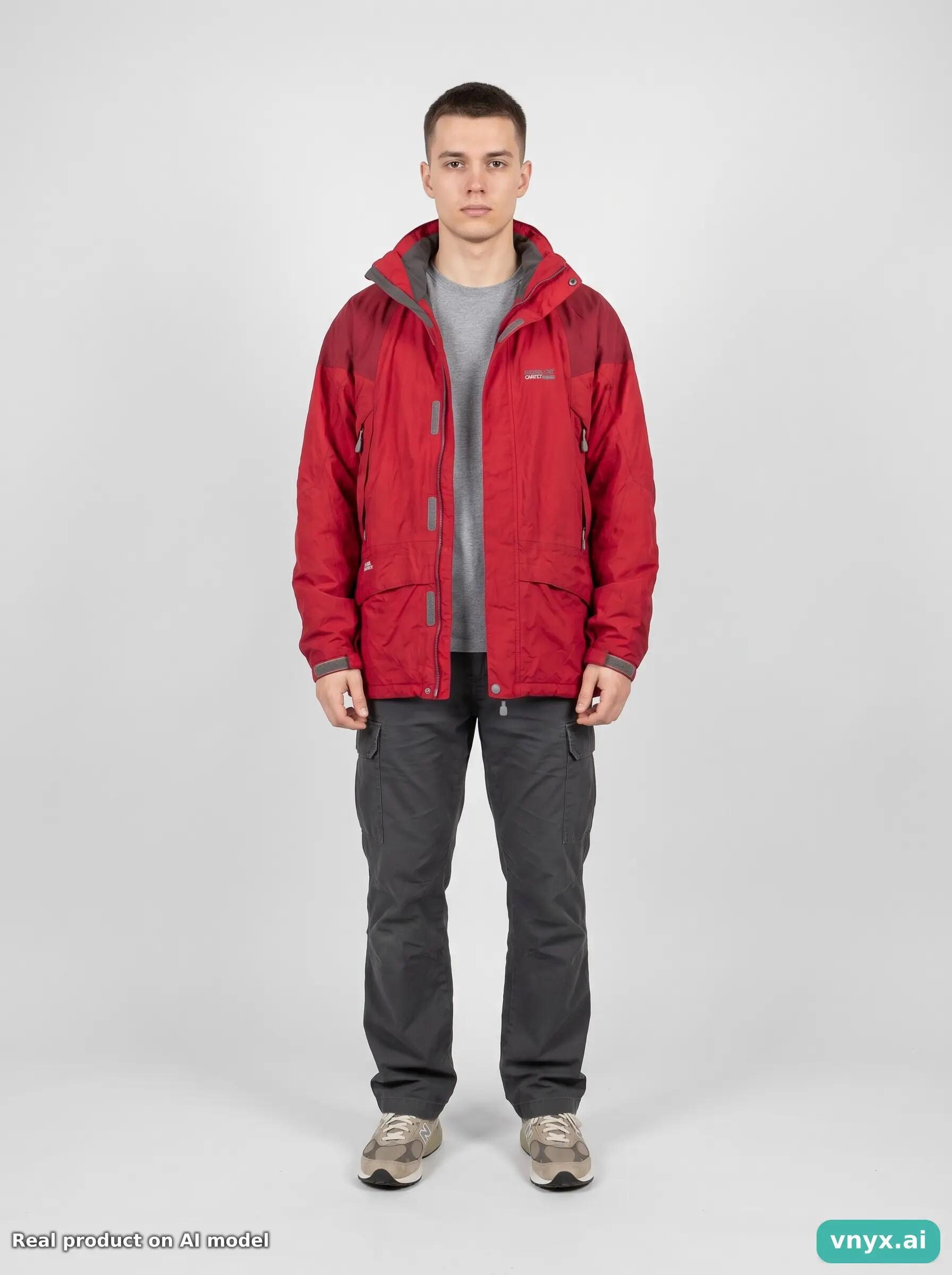 Second Life - Vintage Tenson Red Outdoor Jacket 6/6