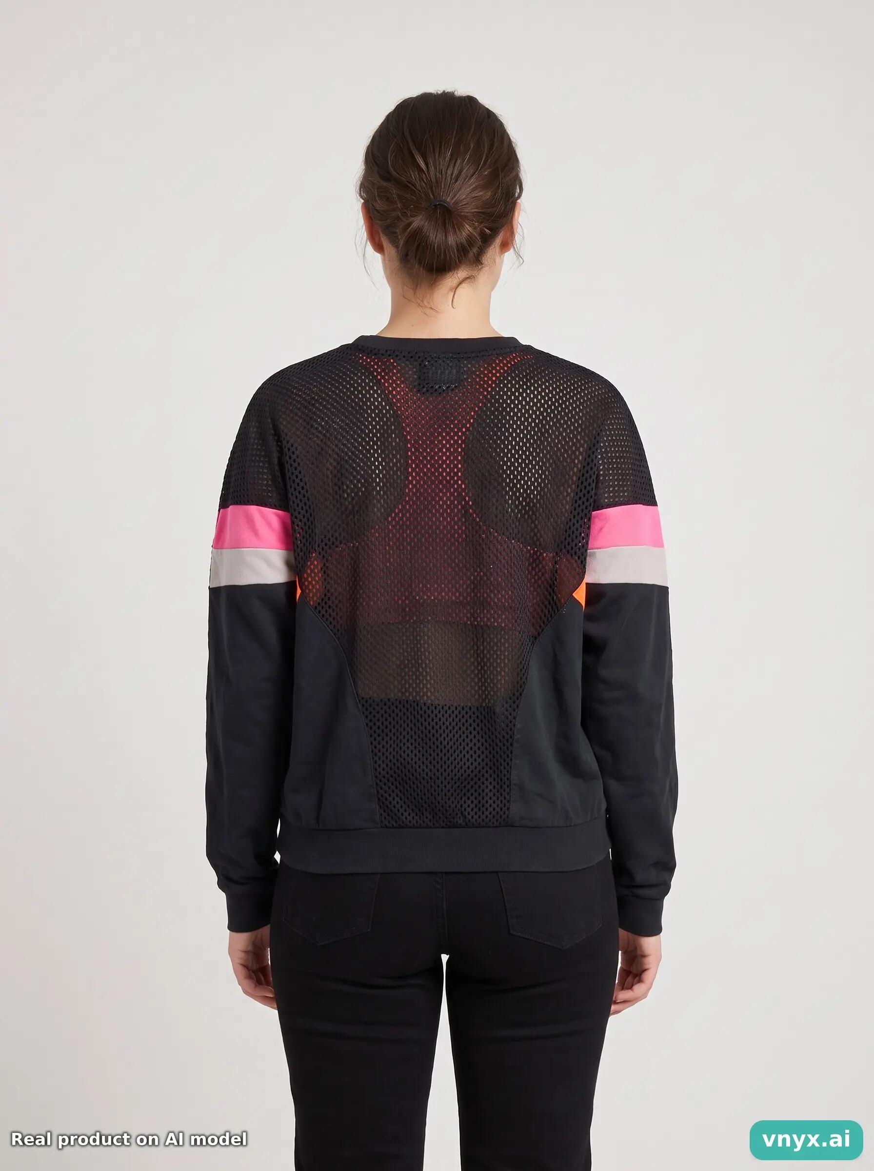 Second Life - Vintage Puma Classic Black Sweatshirt Women S 5/6
