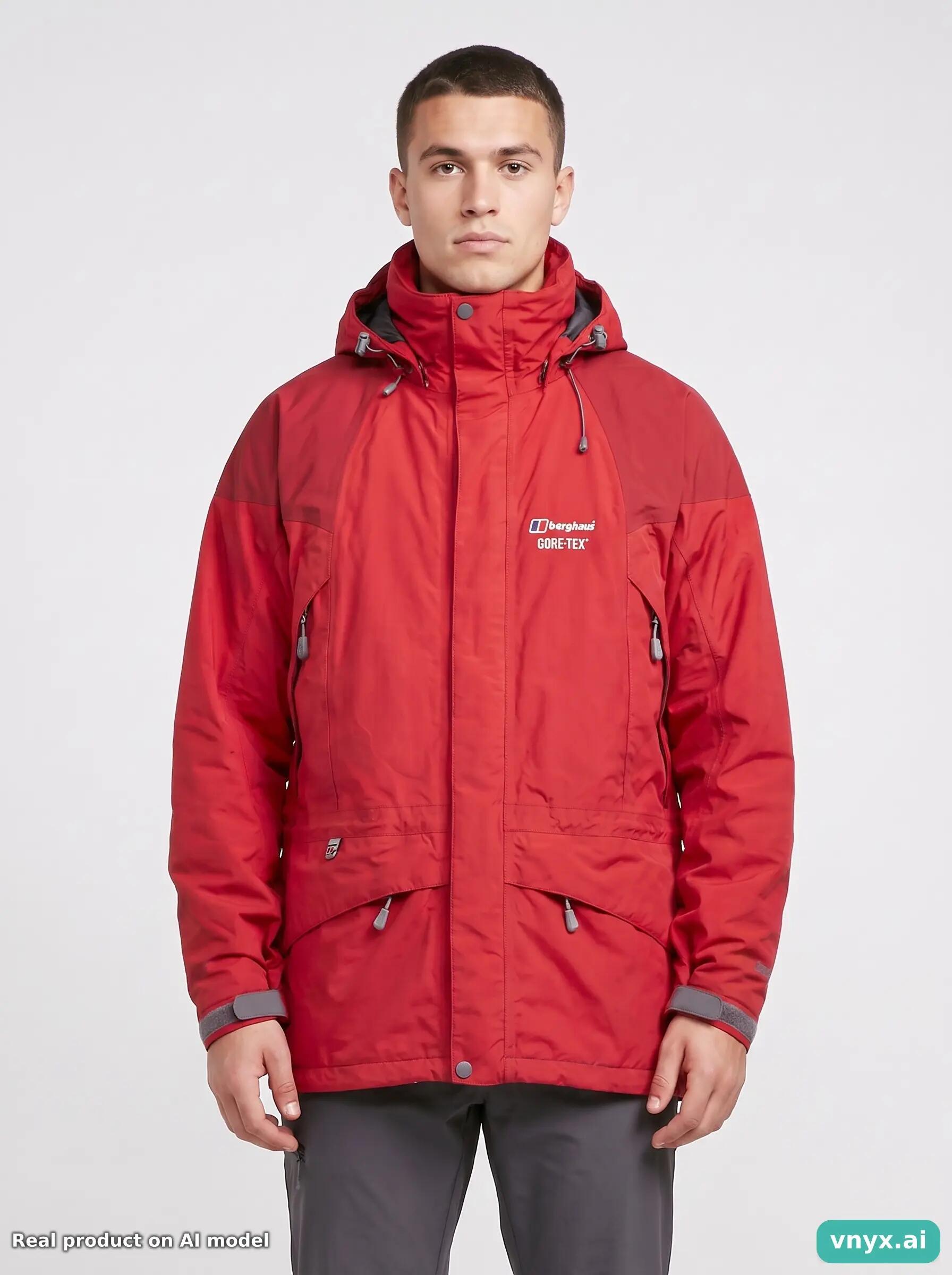 Second Life - Vintage Tenson Red Outdoor Jacket 5/6